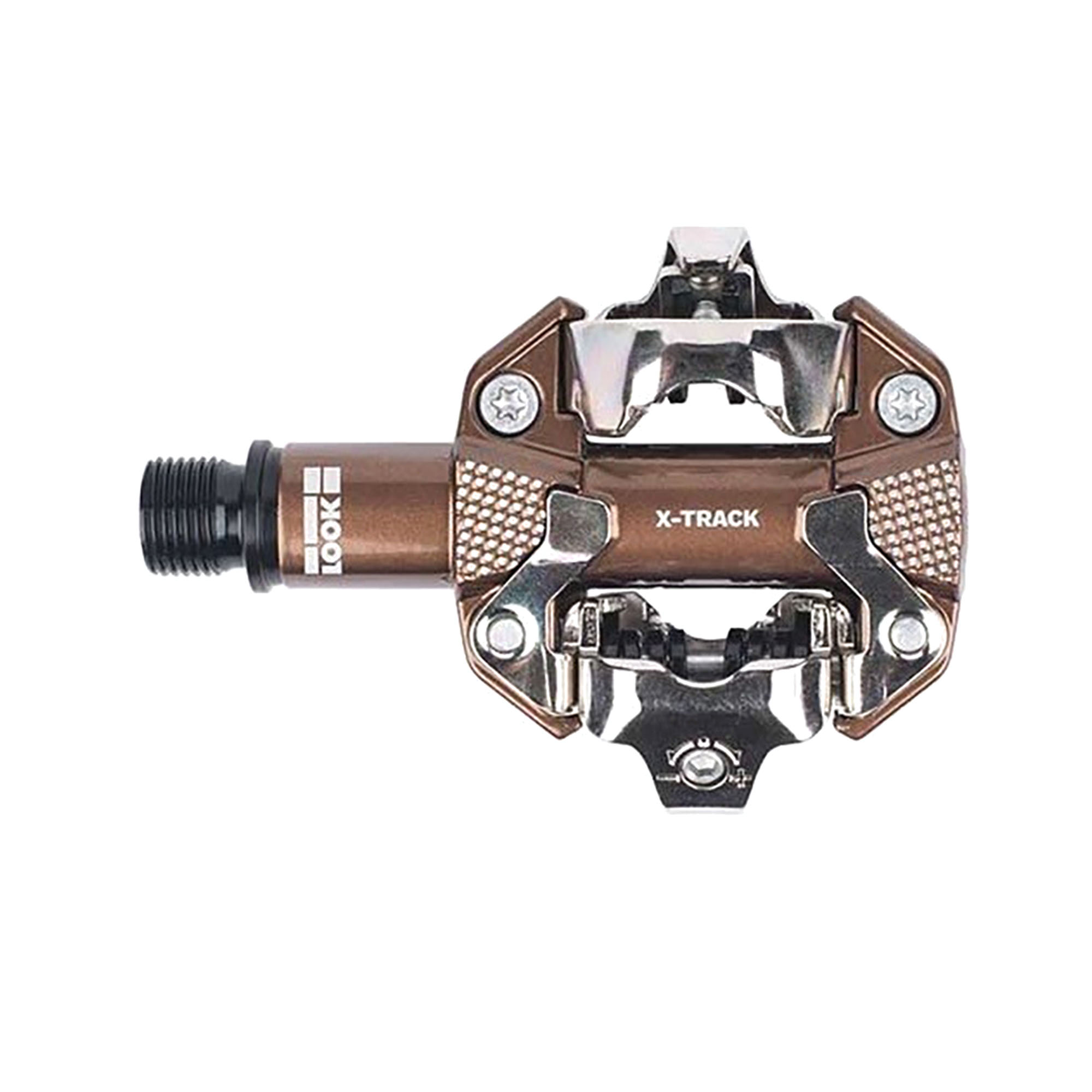 LOOK X-Track Gravel pedale de bicicletă maro 22561 (X-Track Gravel 00022561)