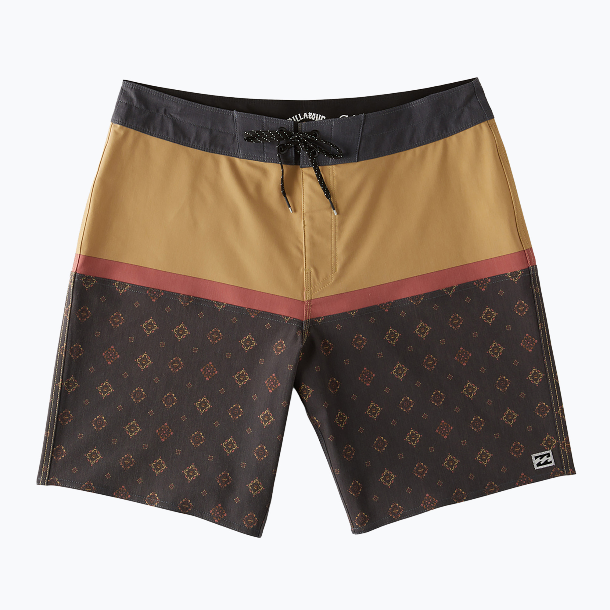 Pantaloni scurți de baie Billabong Fifty50 Pro mustard pentru bărbați (Fifty50 Pro ABYBS00458)