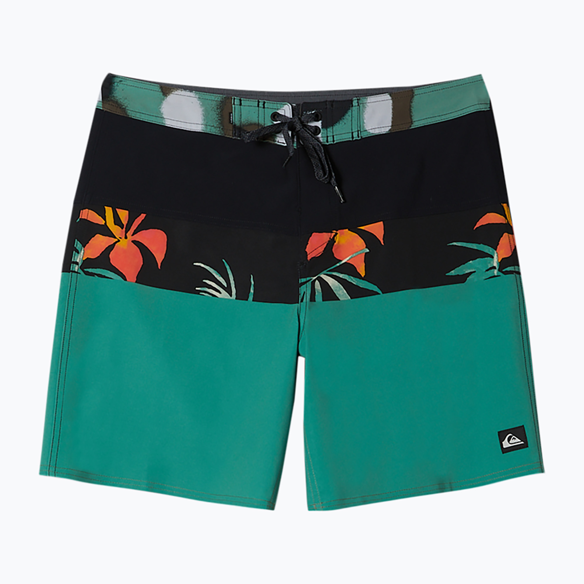 Șort de baie pentru bărbați  Quiksilver Surfsilk Panel 18 black (Surfsilk Panel 18" AQYBS03656-KVJ6)