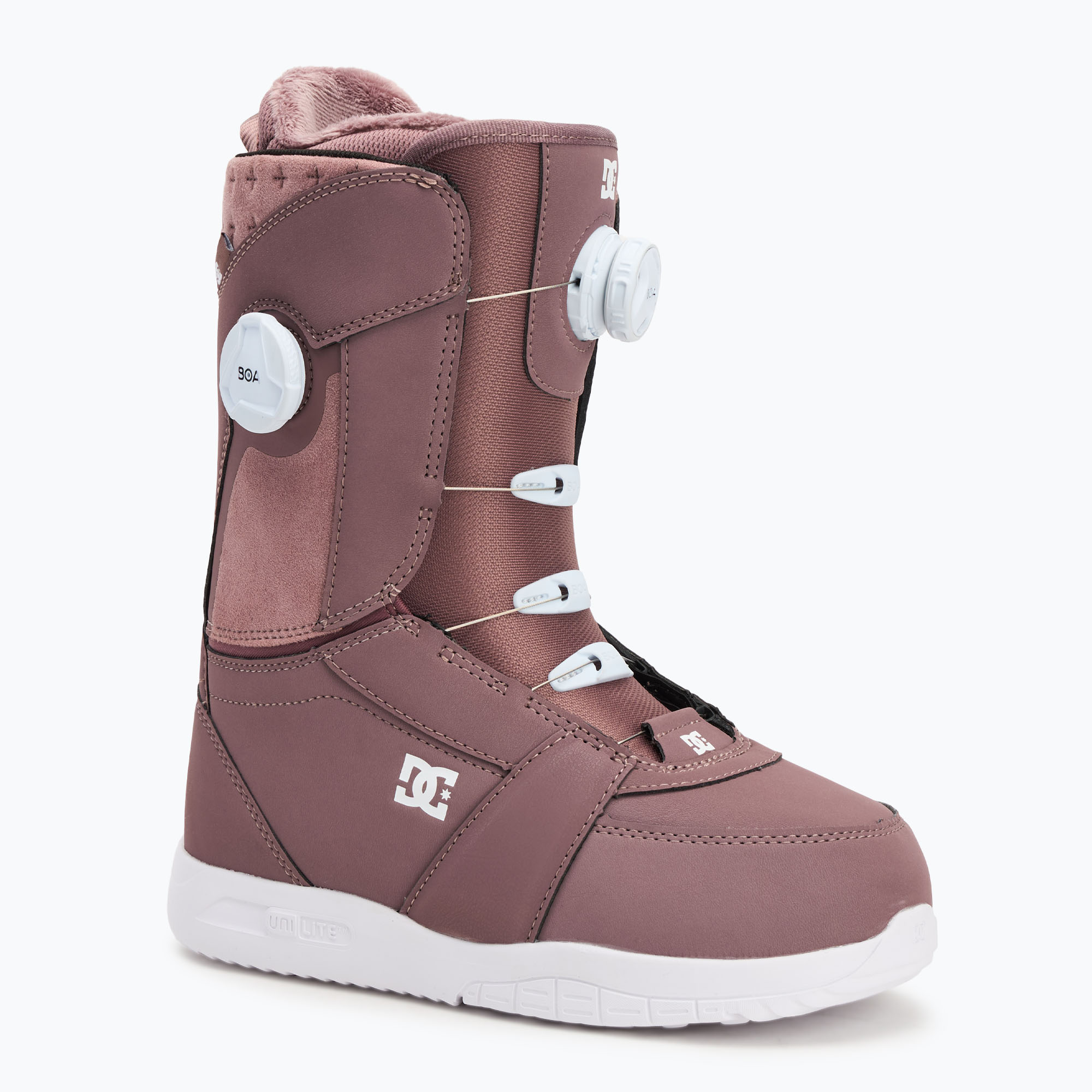 Ghete de snowboard pentru femei  DC Lotus heather purple (Lotus ADJO100033-PUH)