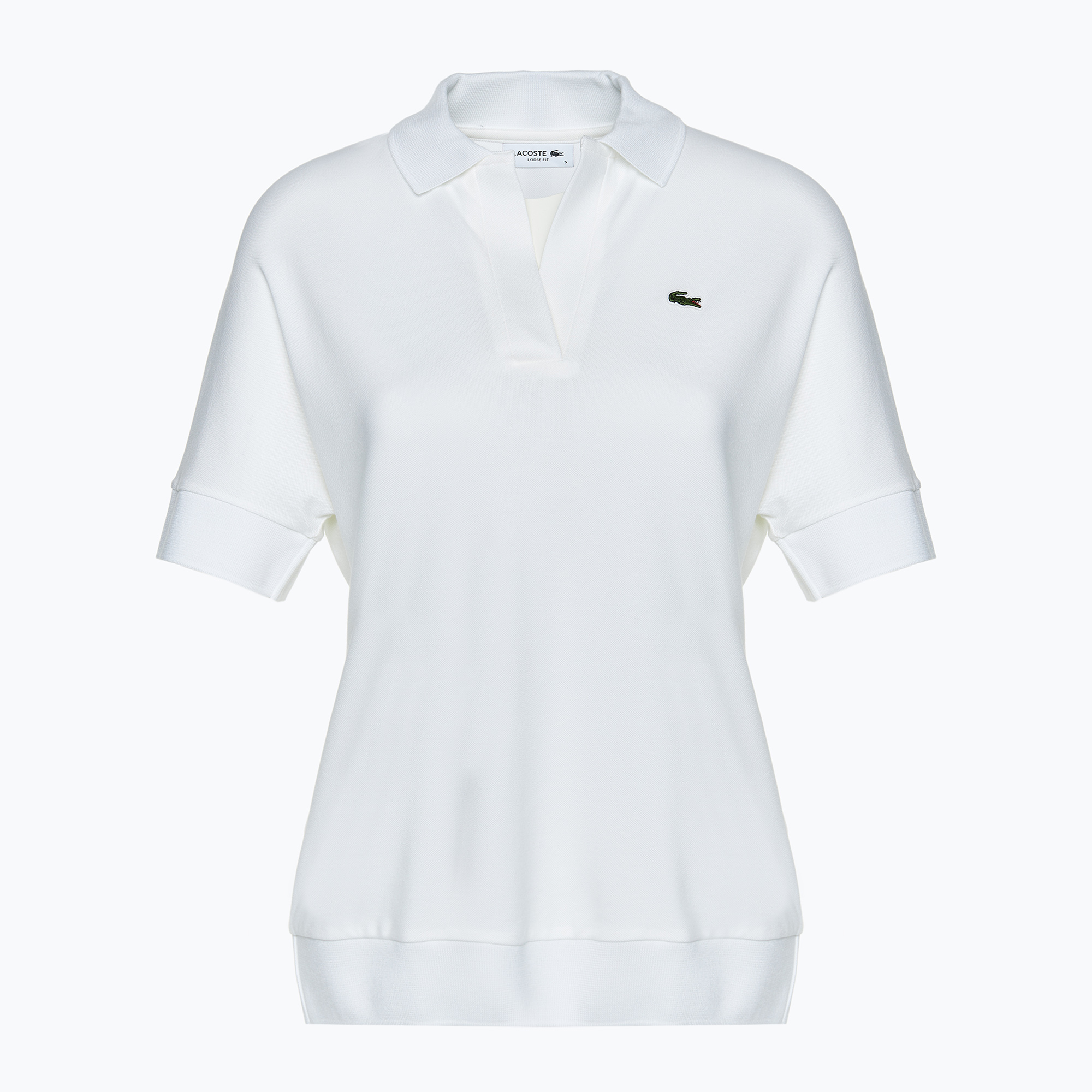 Tricou polo pentru femei Lacoste PF0504 white
