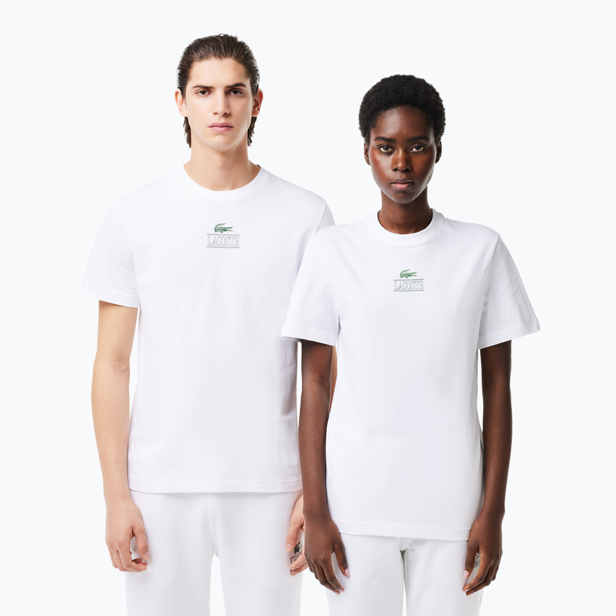 Tricou Lacoste TH1147 white (TH1147)