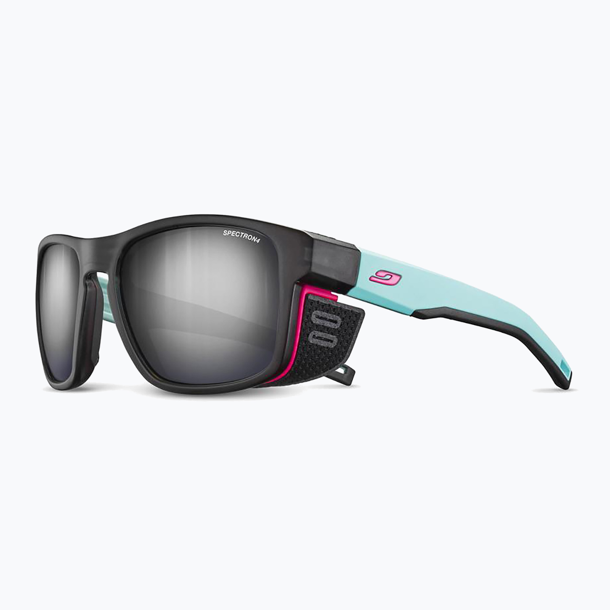 Ochelari de soare Julbo Shield M Spectron translucent black/light blue/pink (Shield M Spectron J5441222)