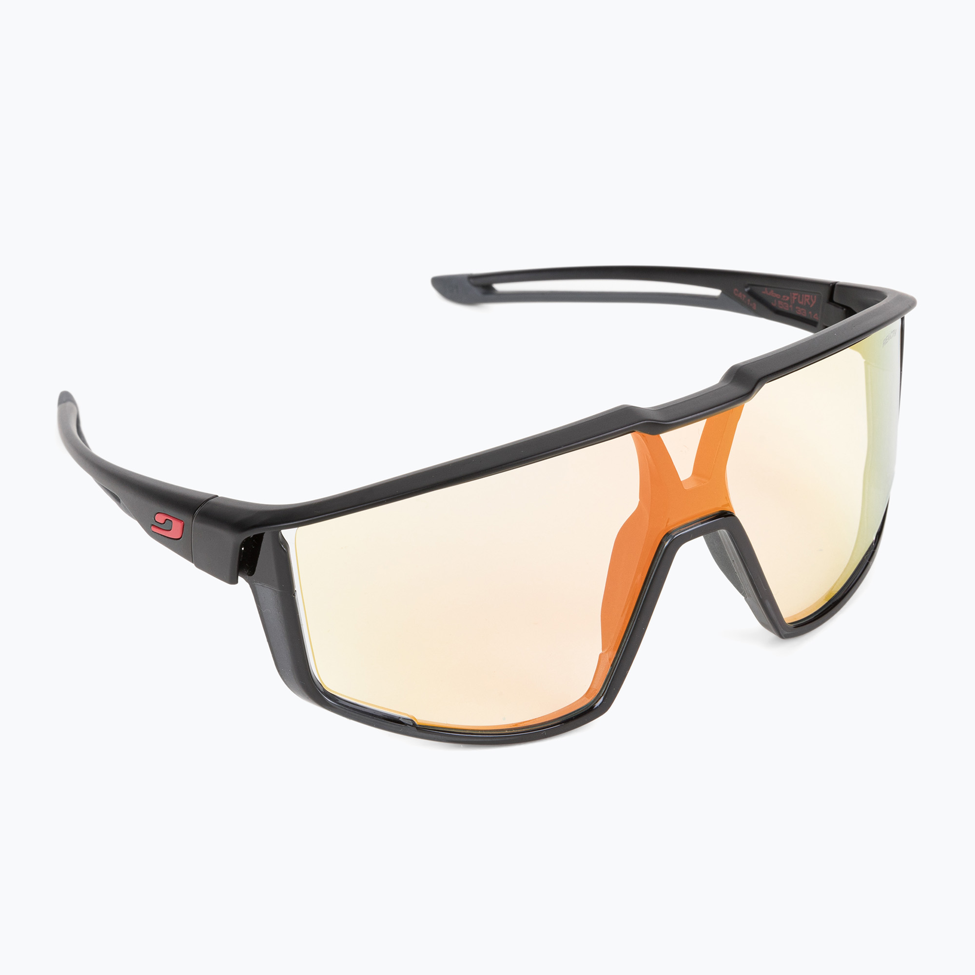 Julbo Fury Reactiv Performance 1-3 Laf ochelari de bicicletă negru J5313314 (Fury Reactiv Light Amplifier J5313314)