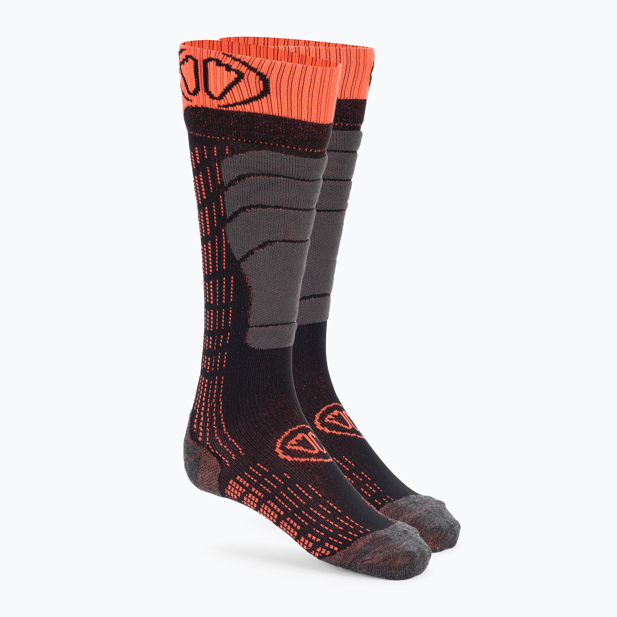 Șosete de schi SIDAS Ski Comfort negru-portocalii CSOSKCOMF22_BKOR (Ski Comfort CSOSKCOMF22_BKOR)