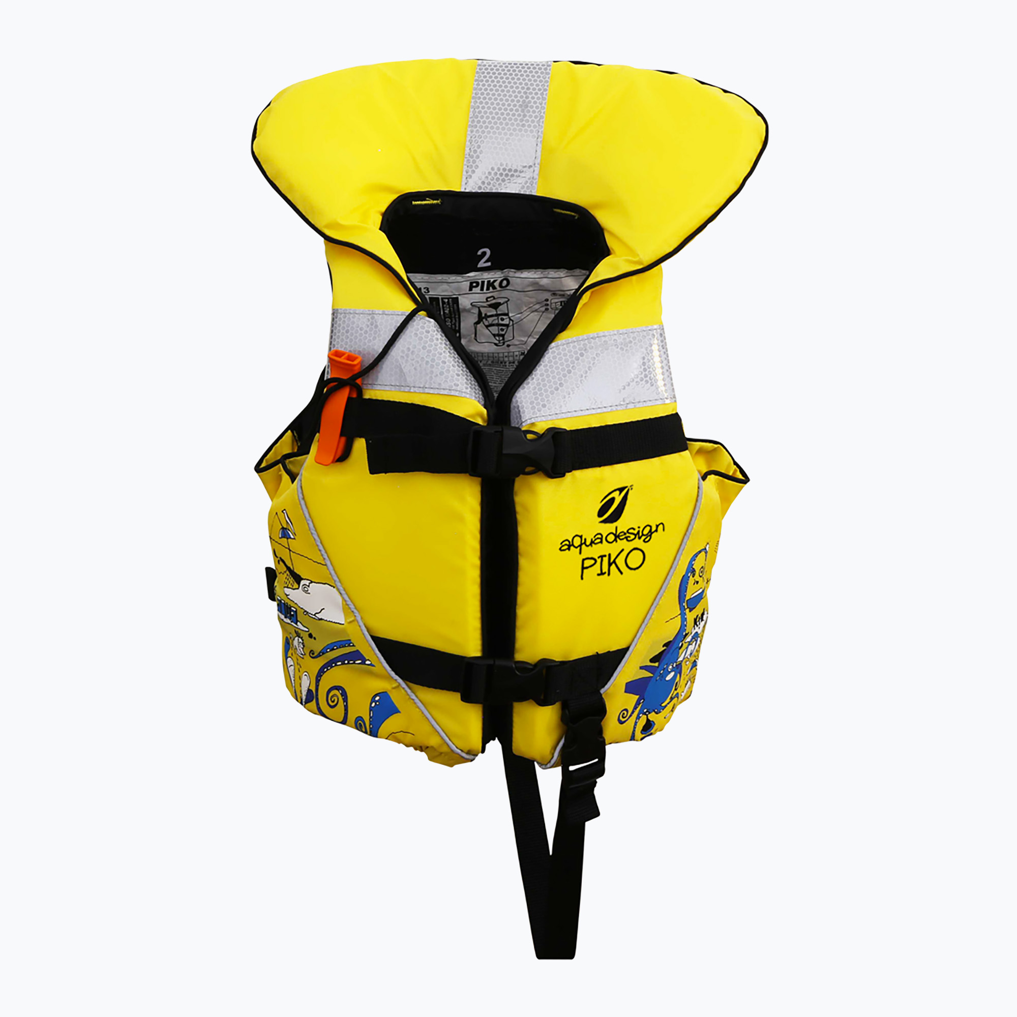 Vestă de salvare pentru copii AQUADESIGN Piko yellow (Piko BO 4543 Y)