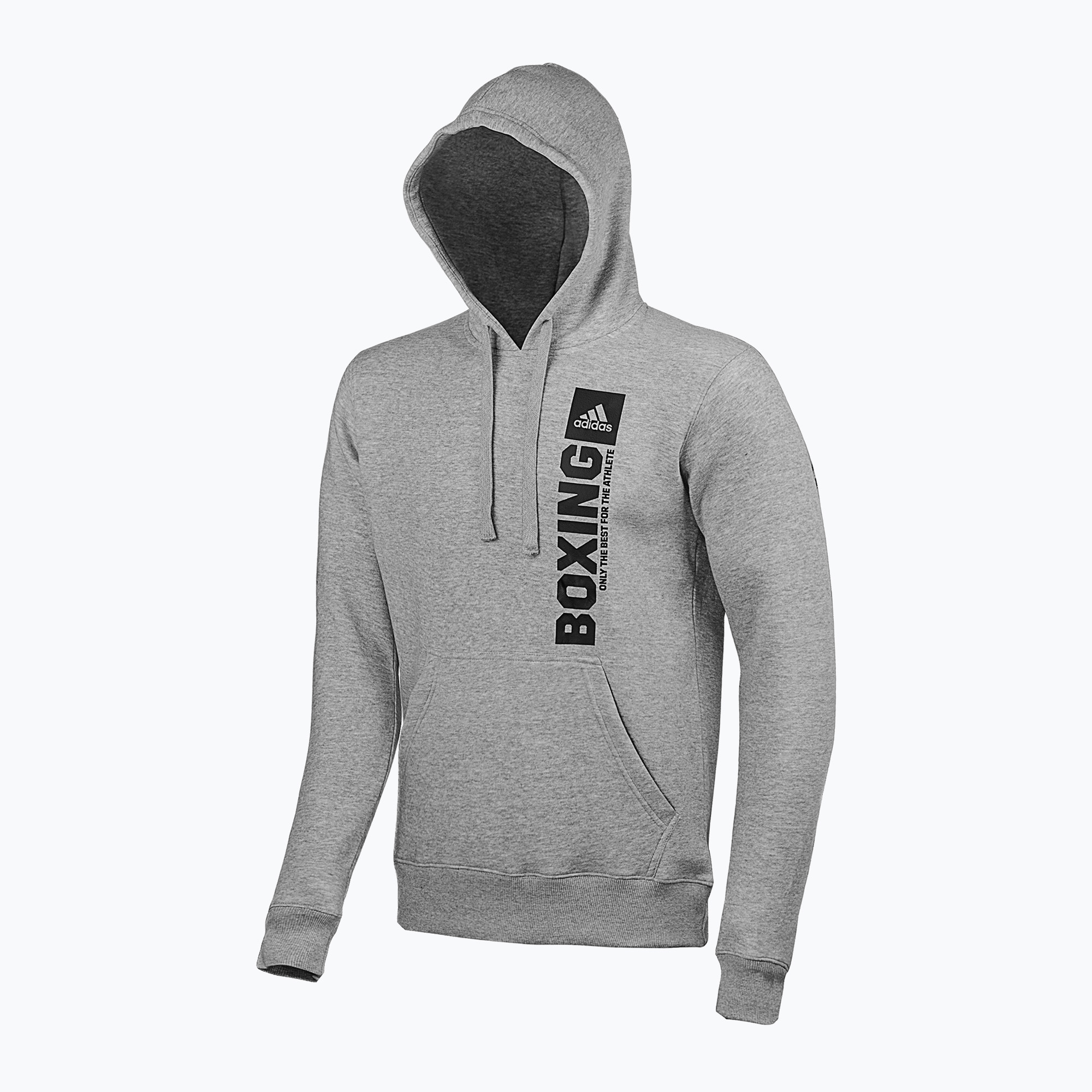 Bluză pentru bărbați adidas Boxing Hoodie grey (Boxing Hoodie ADICLHD21V)
