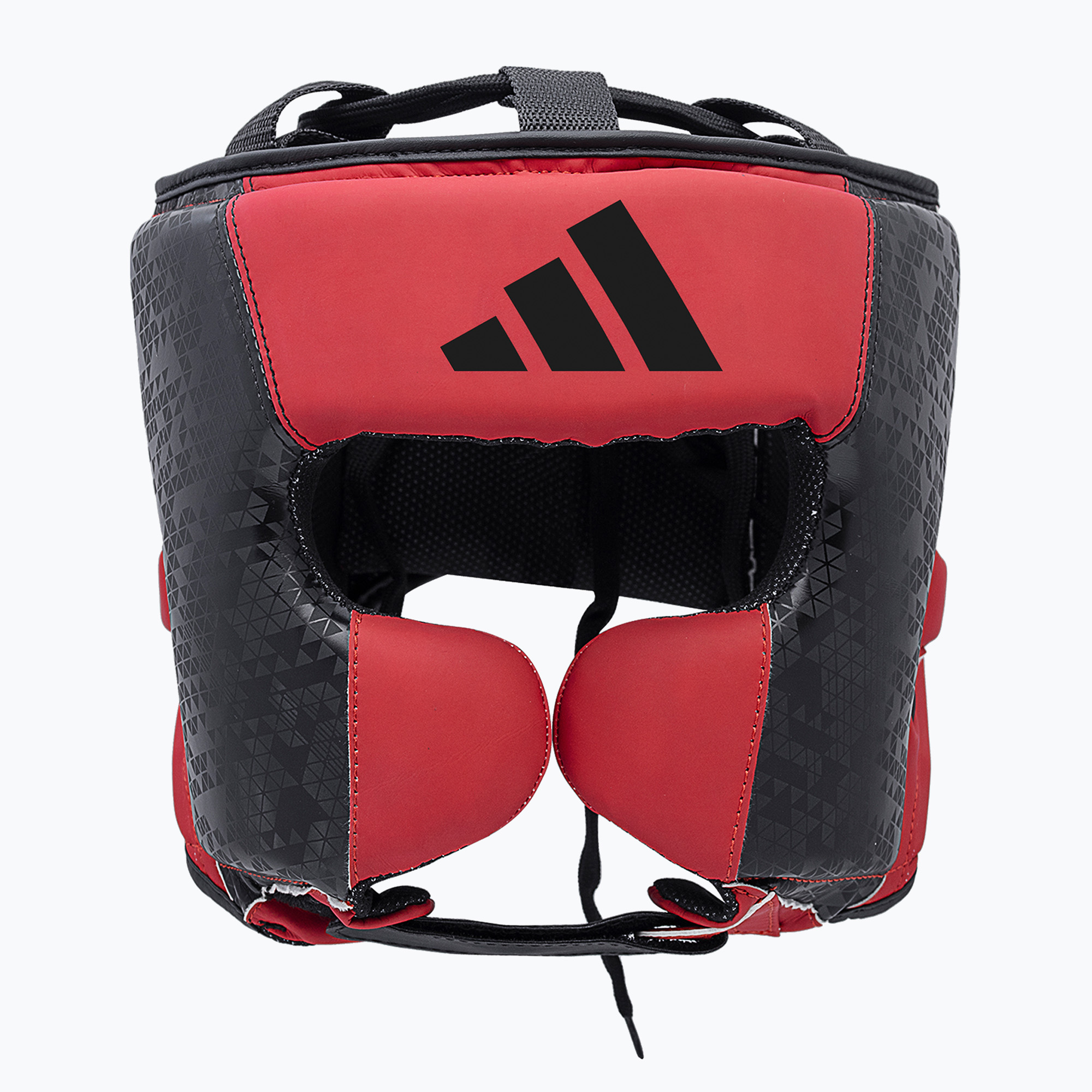 Cască de box adidas Combat 50 HG black/red (Combat 50 HG ADIC50HG-RD)
