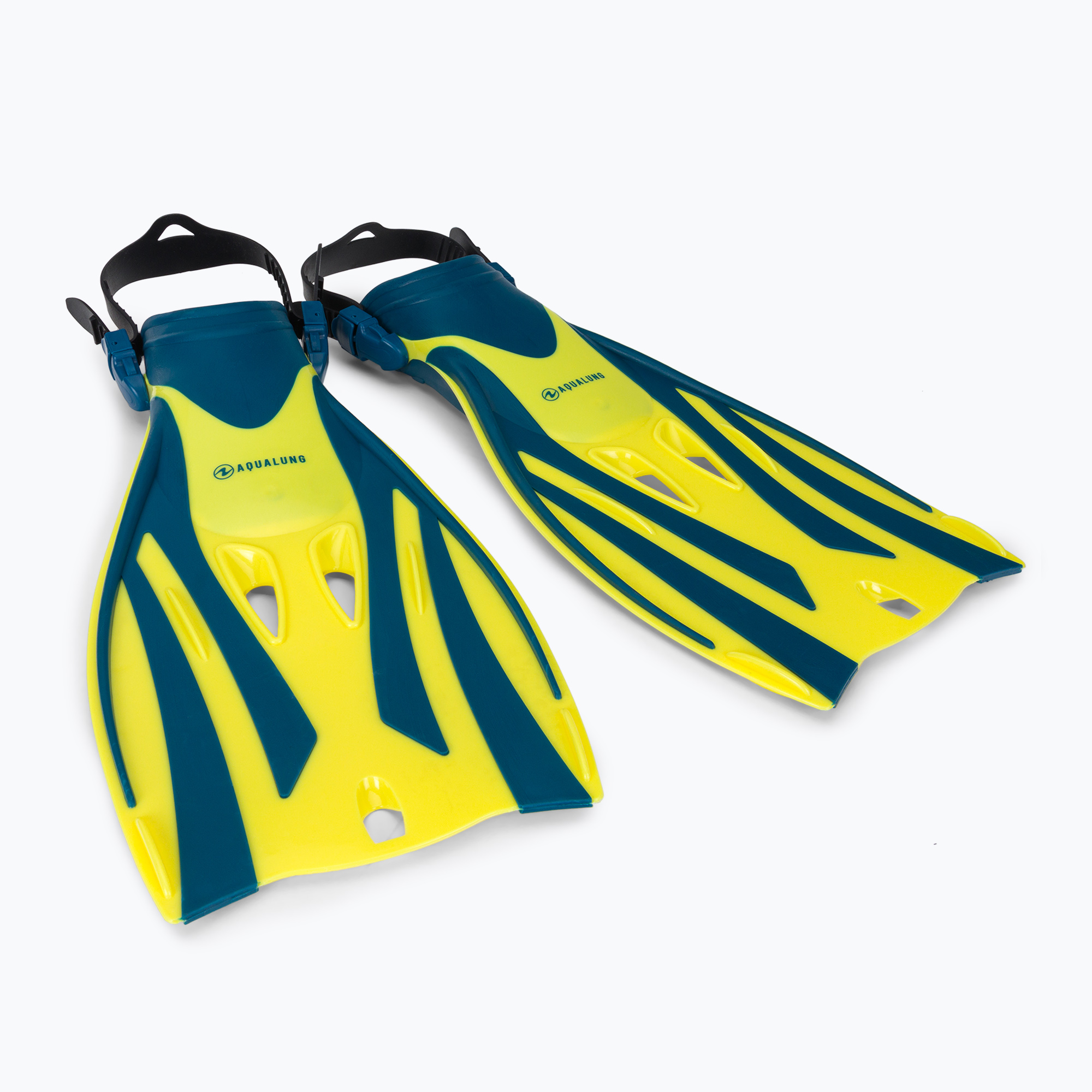 Aripioare de snorkeling Aqualung Fizz galben-bleumarin FA3619807 (Fizz FA3619807LXL)