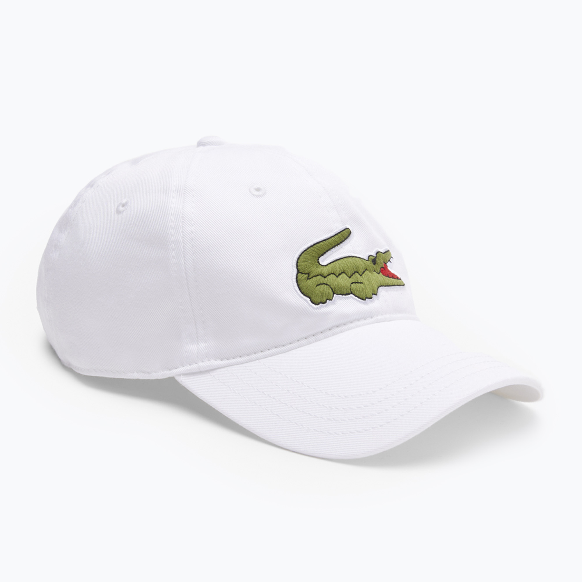 Lacoste șapcă de baseball RK9871 001 alb (RK9871 001)