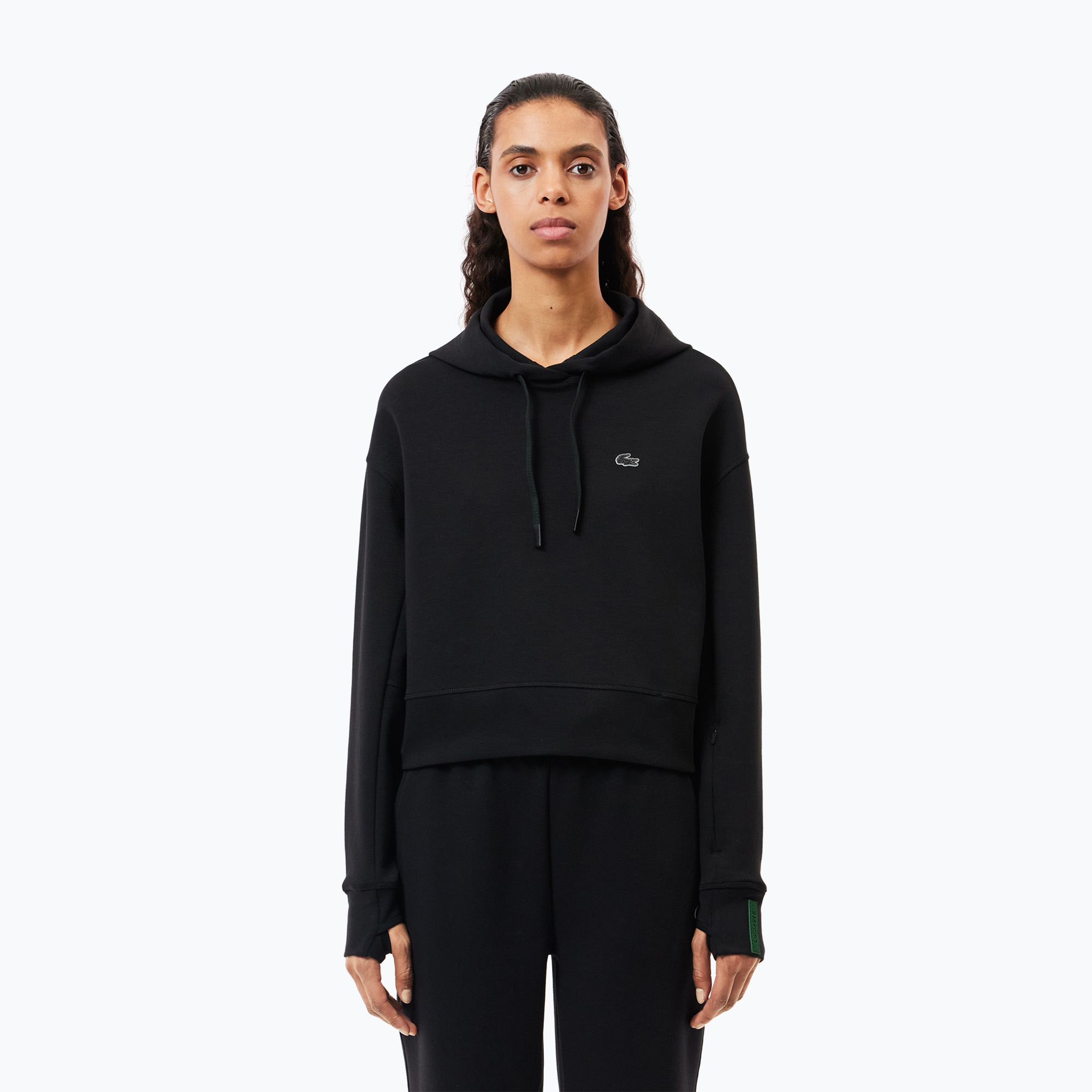 Bluză pentru femei Lacoste SF0281 black (SF0281)