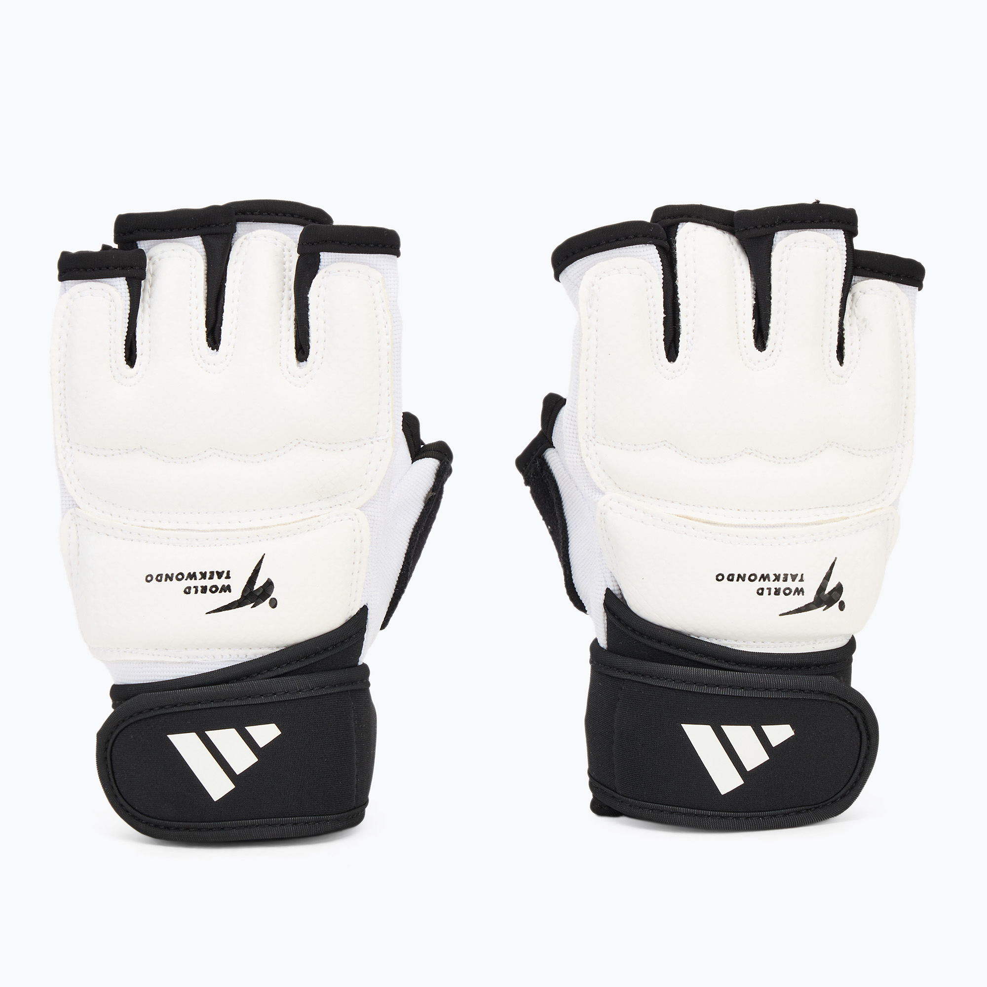 Adidas WT taekwondo mănuși negru / alb