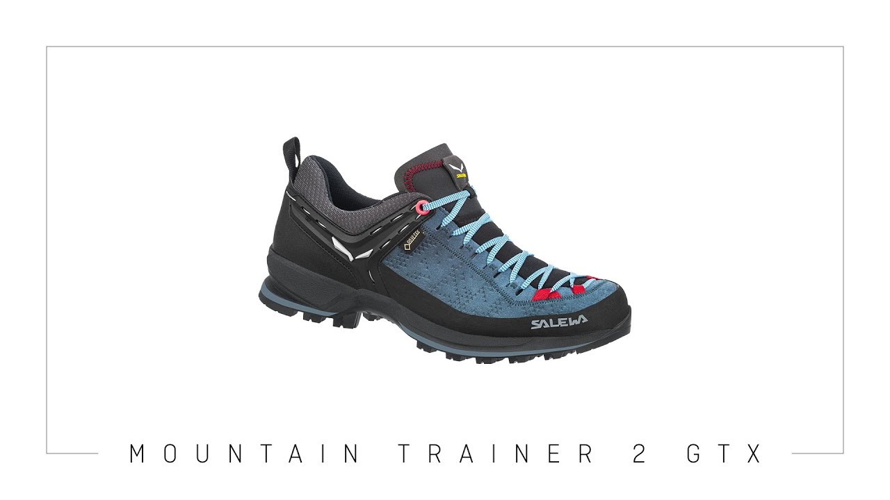 Cizme de trekking pentru femei Salewa MTN Trainer 2 GTX albastru marin 00-0000061358