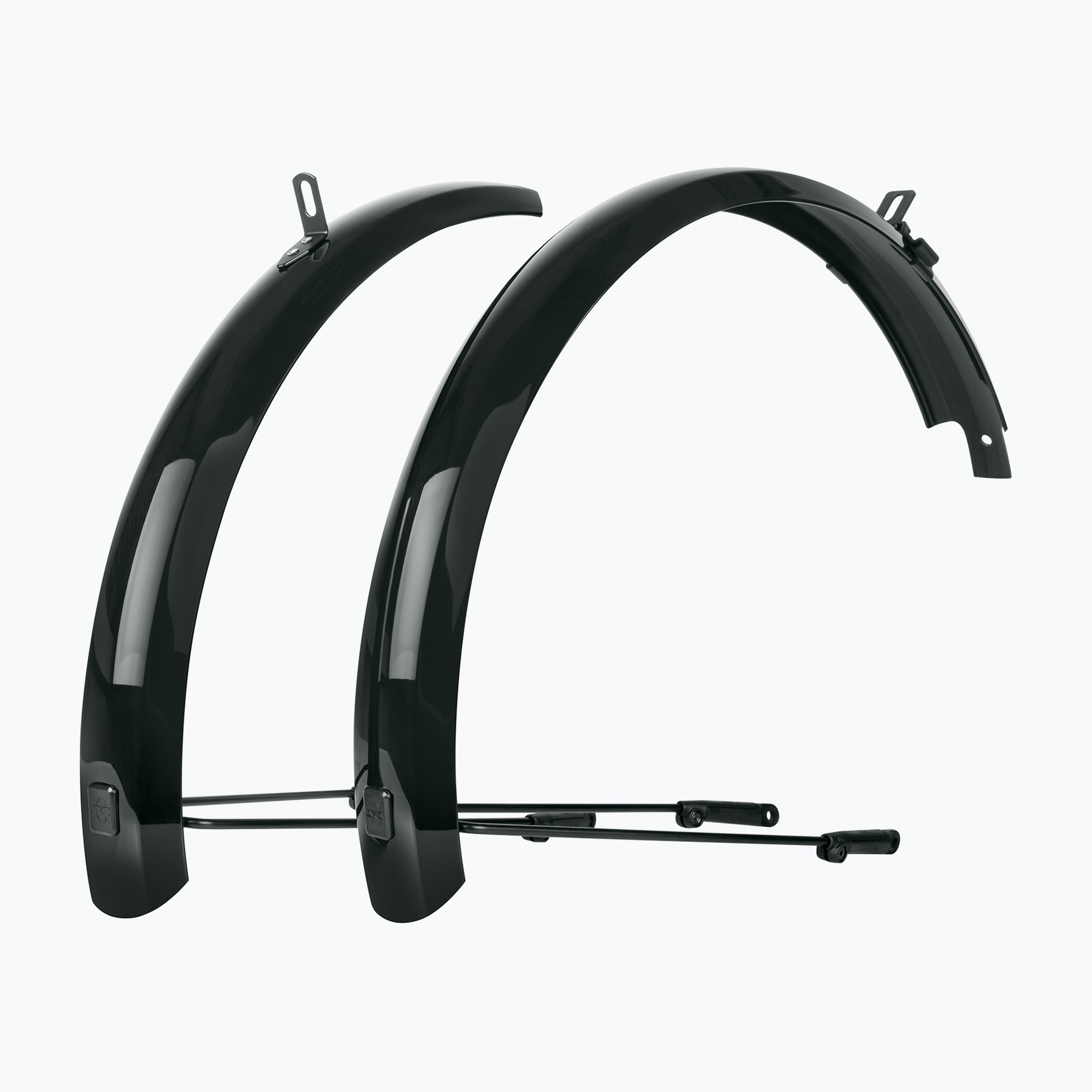 Apărători de noroi pentru bicicletă SKS Bluemels Basic set 28" / 35 mm black (Bluemels Basic set 11807)