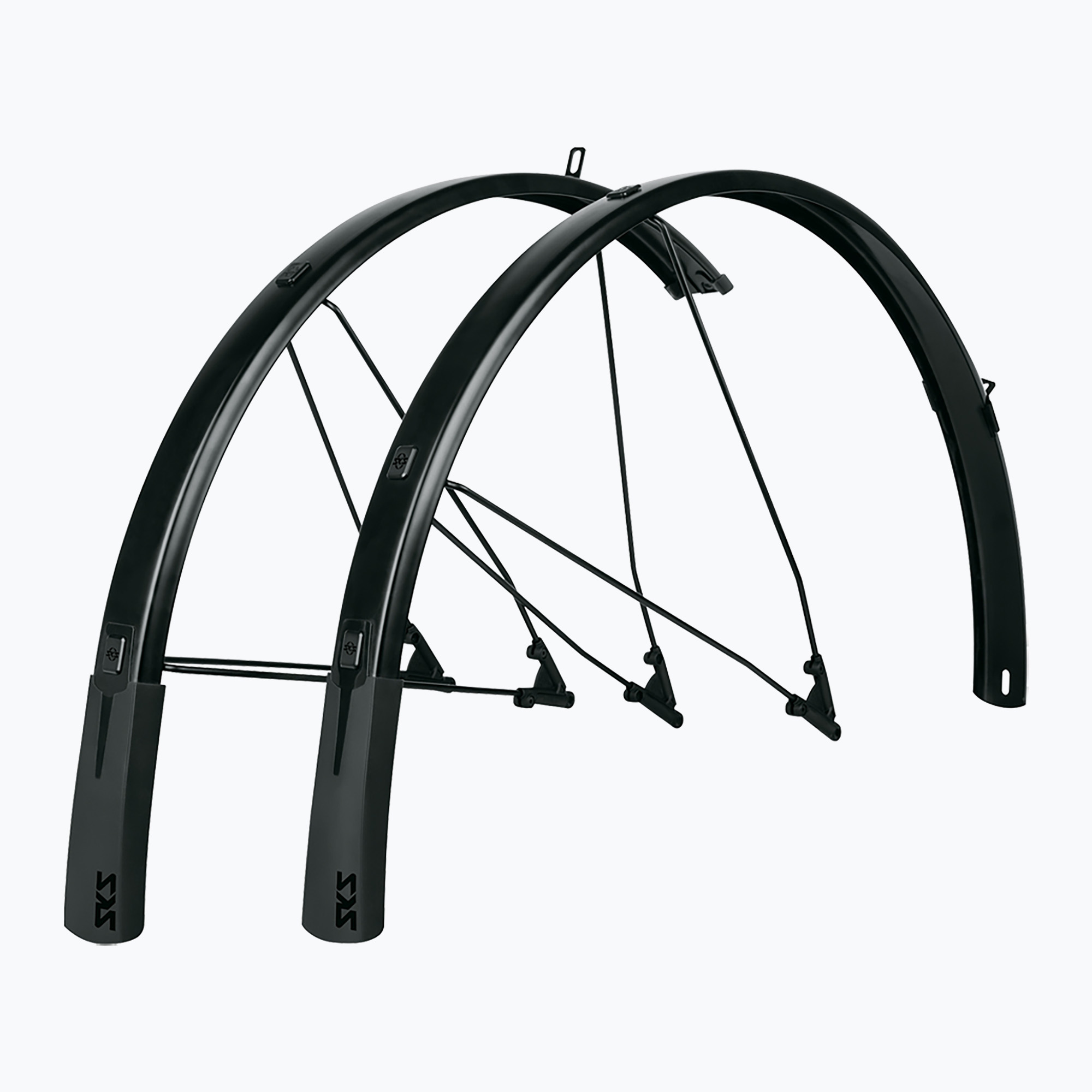 SKS Blumels Style SKS Apărători de noroi pentru biciclete negru 11832 (Bluemels Style set 11832)