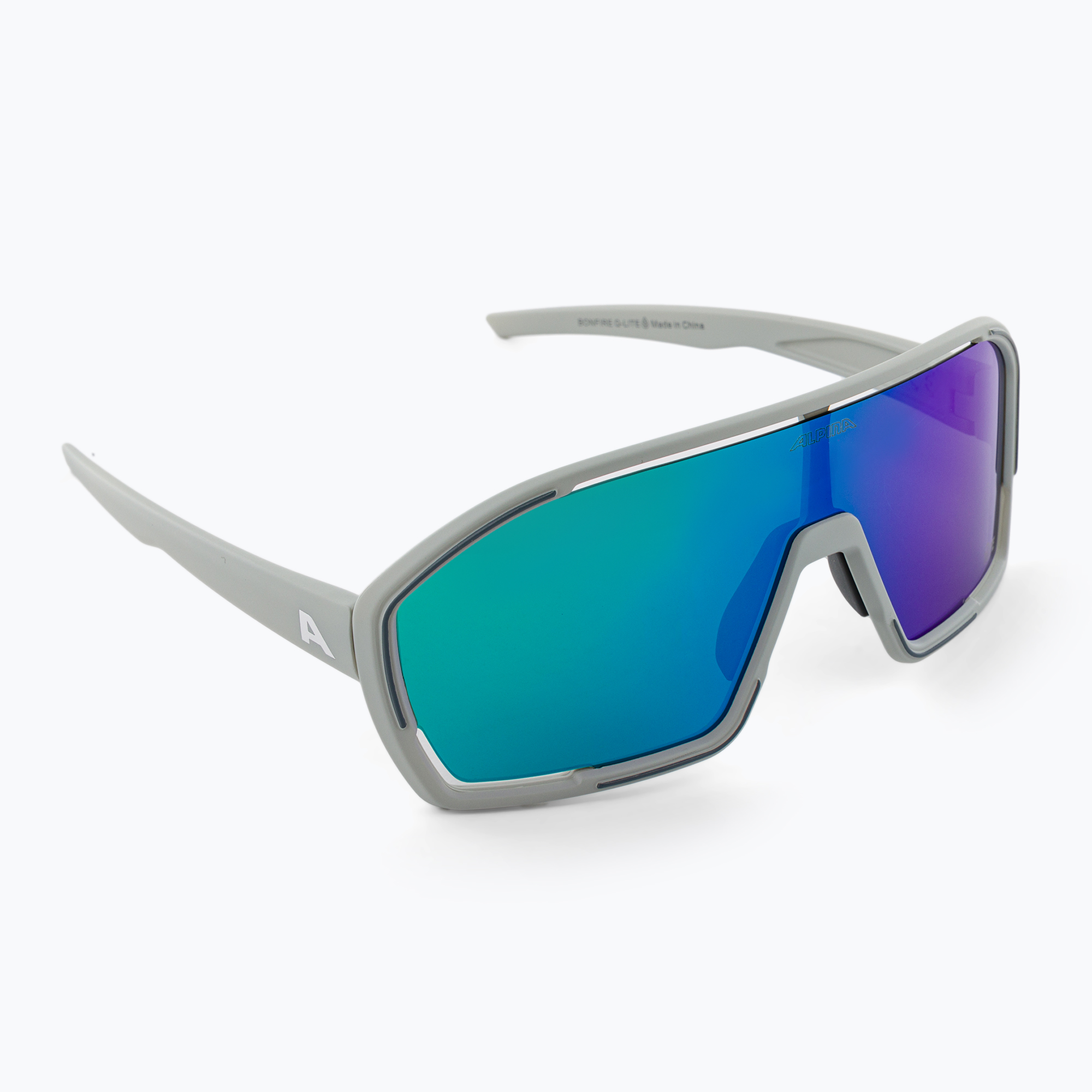 Ochelari de soare Alpina Bonfire Q-Lite smoke grey matt/silver mirror (Bonfire Q-Lite A8686022)