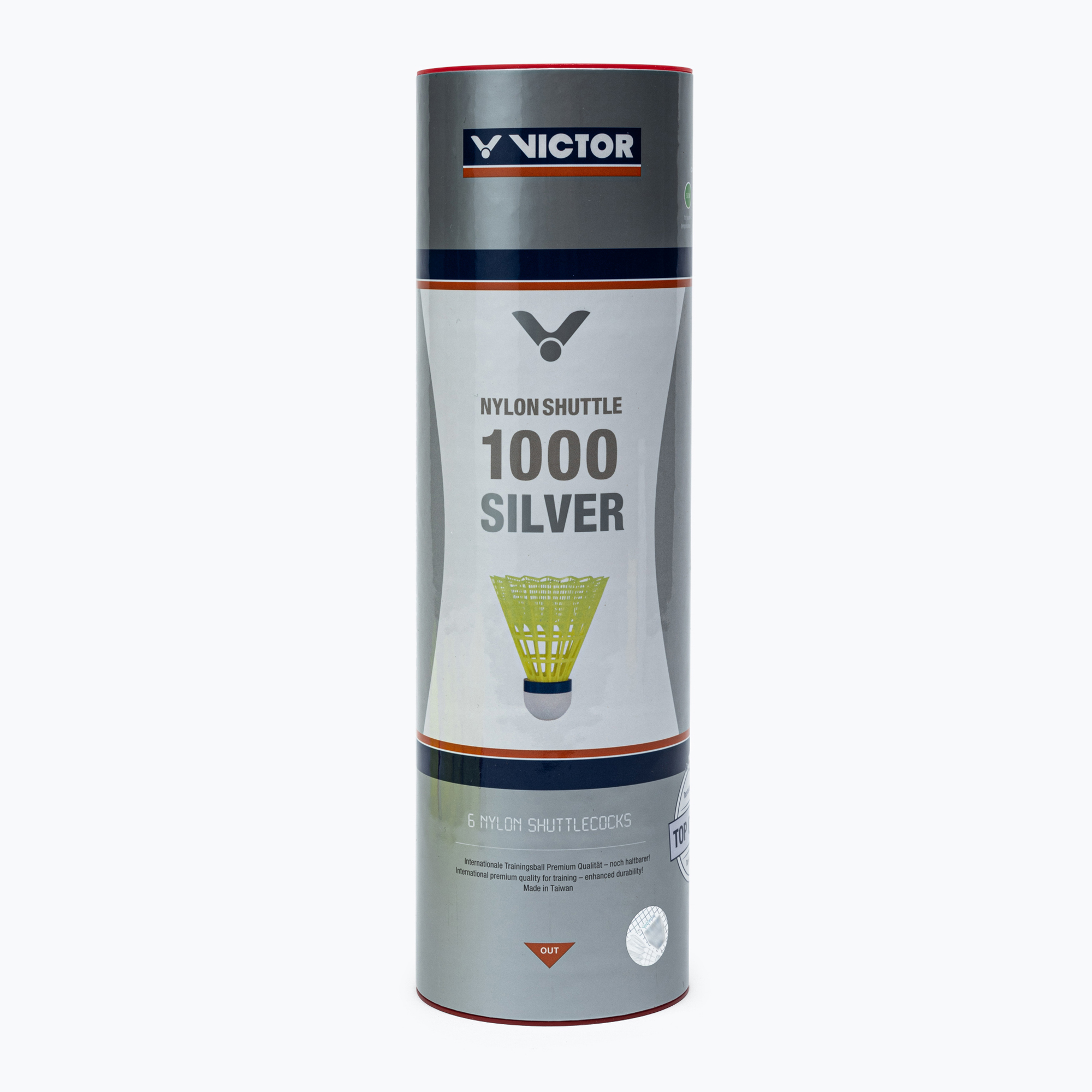 Fluturași de badminton VICTOR Nylonshuttle 1000 fast yellow (Nylonshuttle 1000 100890)