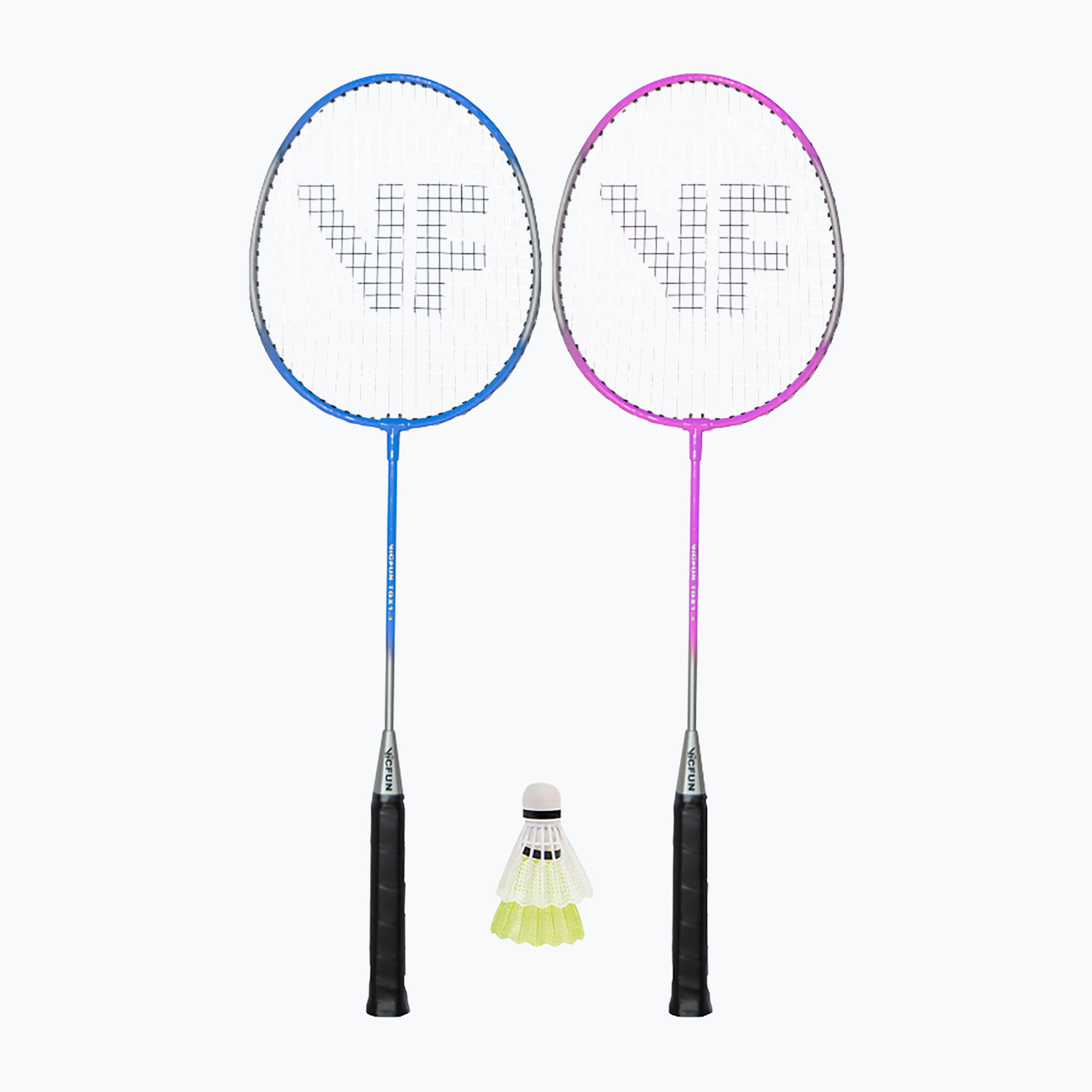VICFUN Hobby badminton set Tip B roz / albastru (Hobby Typ B 202136)