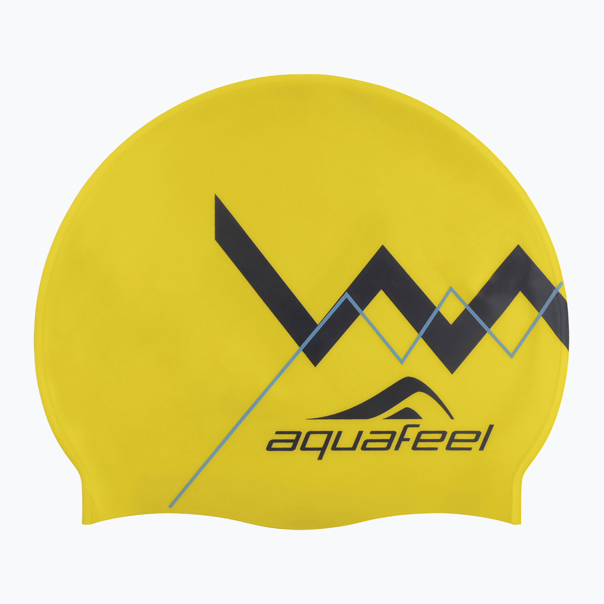 Cască de înot  aquaFeel Zig Zag yellow