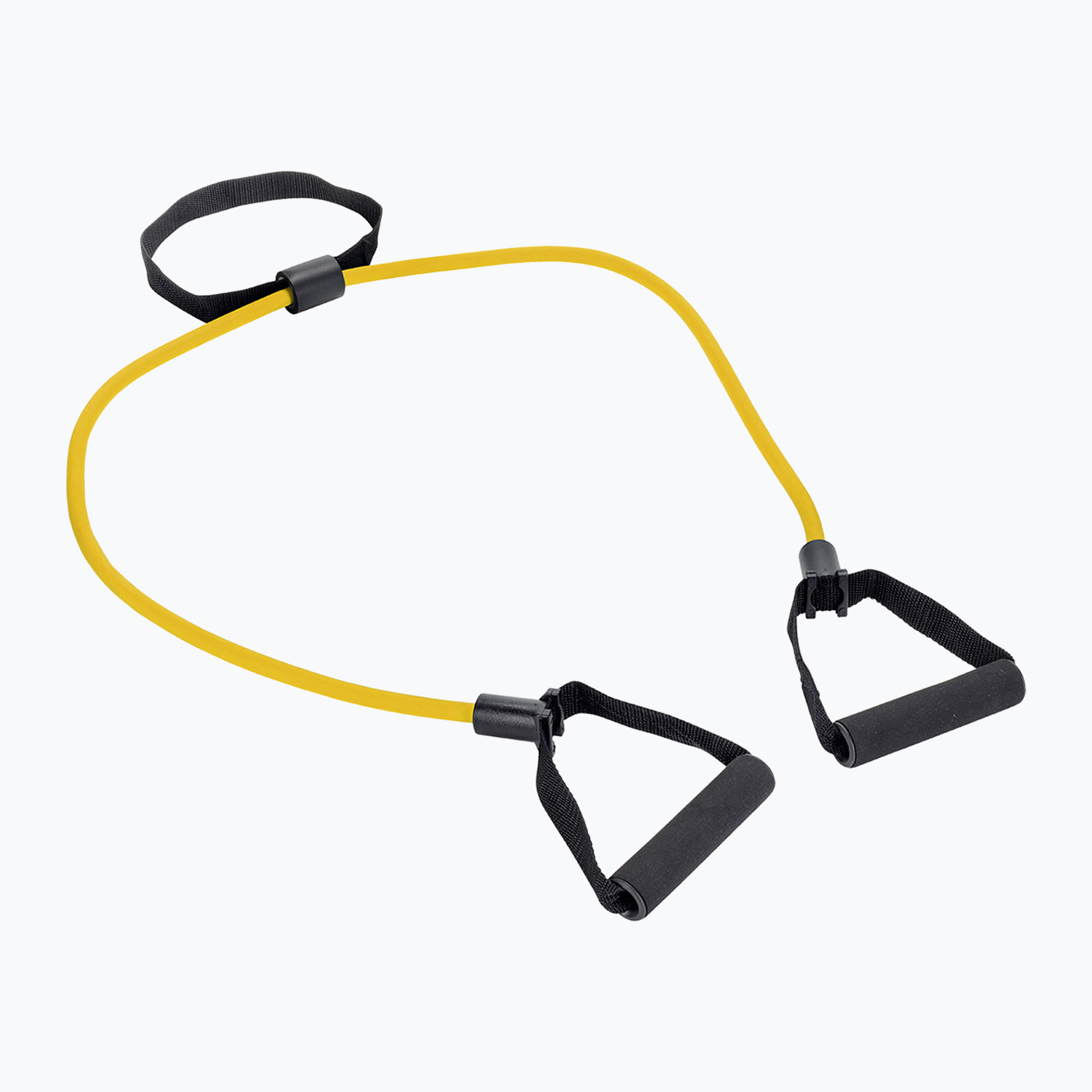 Curele pentru antrenamentul de înot aquaFeel Stretchband yellow/black