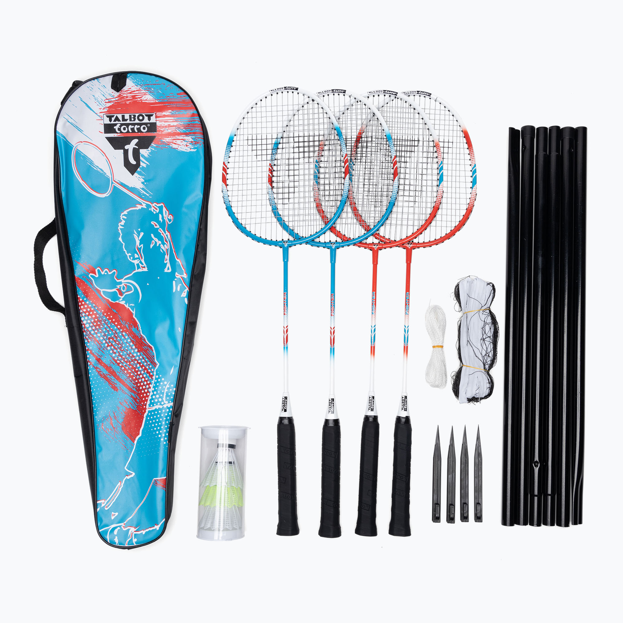 Set de badminton Talbot-Torro 4 Fighter (4 Fighter 449416)