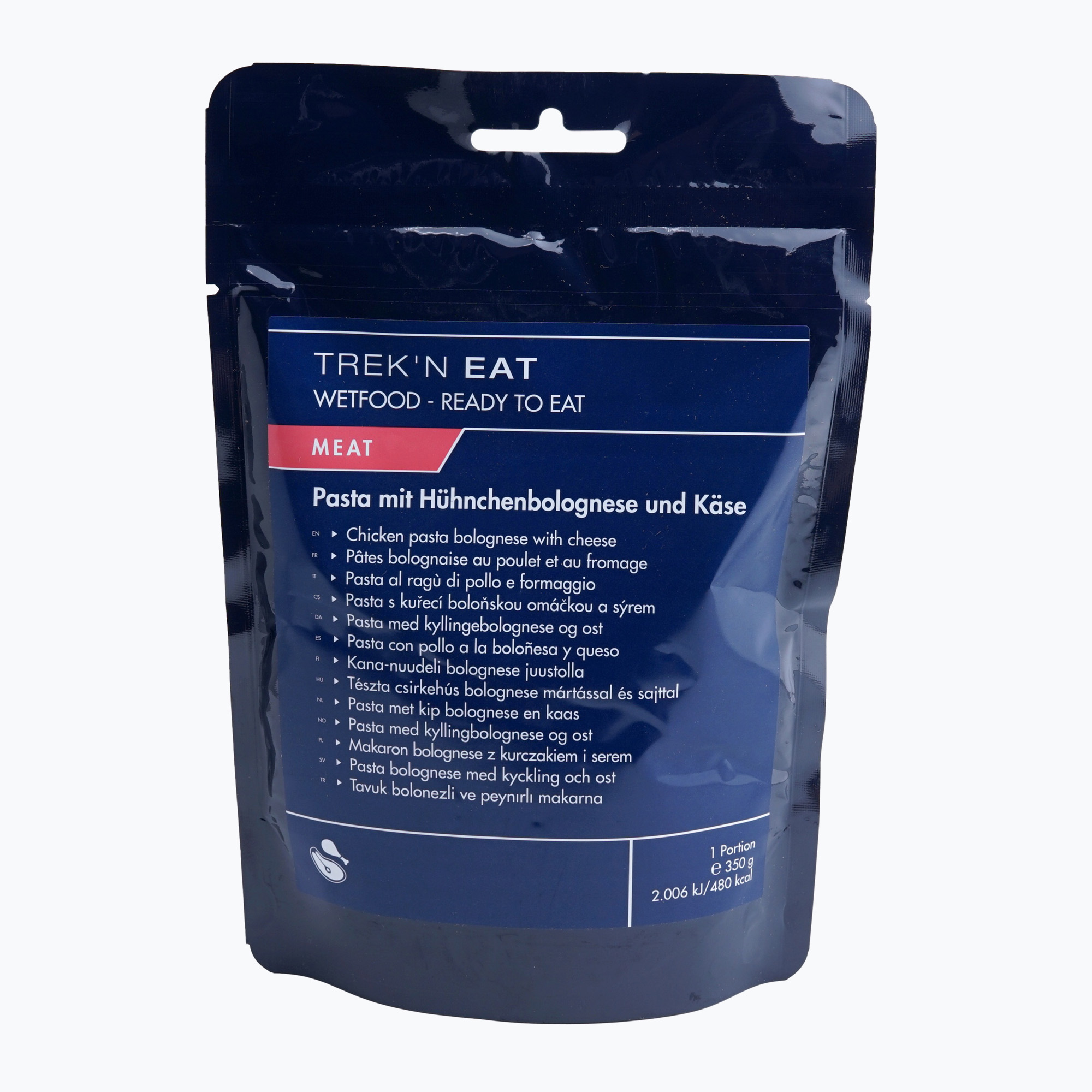 Alimente liofilizate Trek'n Eat Makaron bolognese z kurczakiem i serem 350 g (Makaron bolognese z kurczakiem i serem 35001003)