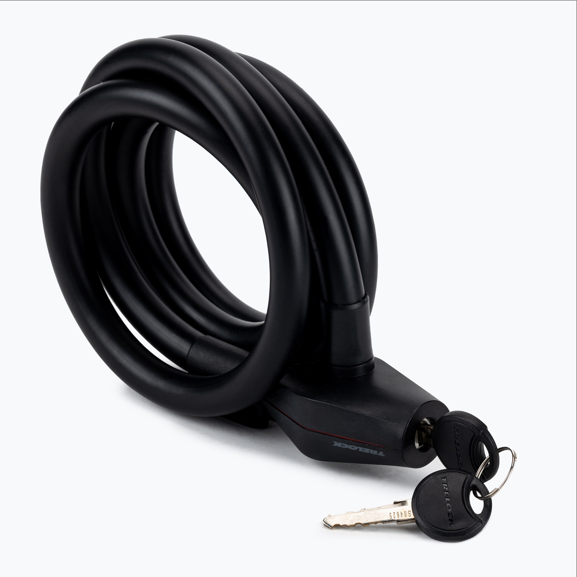 Trelock Sk 415/180/15 lacăt spiralat pentru biciclete negru TR-8005366 (SK 415/180 Coiled Cable Lock 8005366)