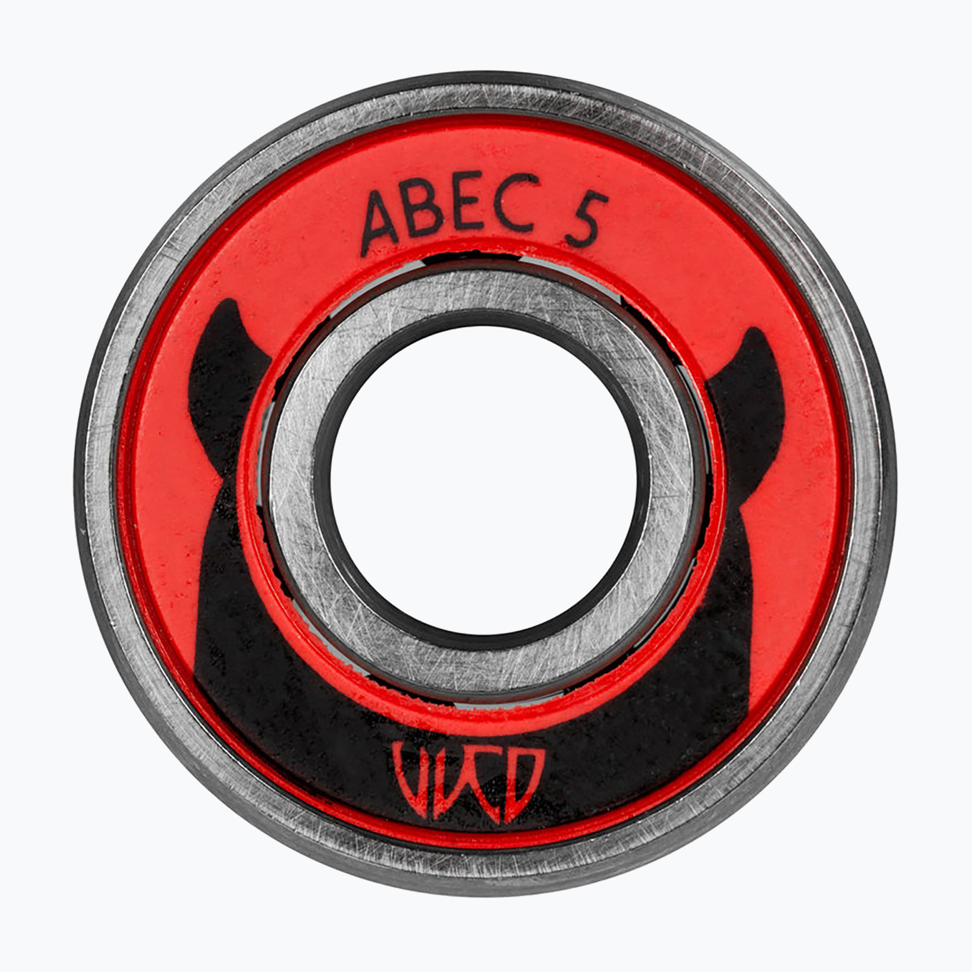 Rulmenți Wicked ABEC 5 pachet de 8 rulmenți roșu/negru 310035