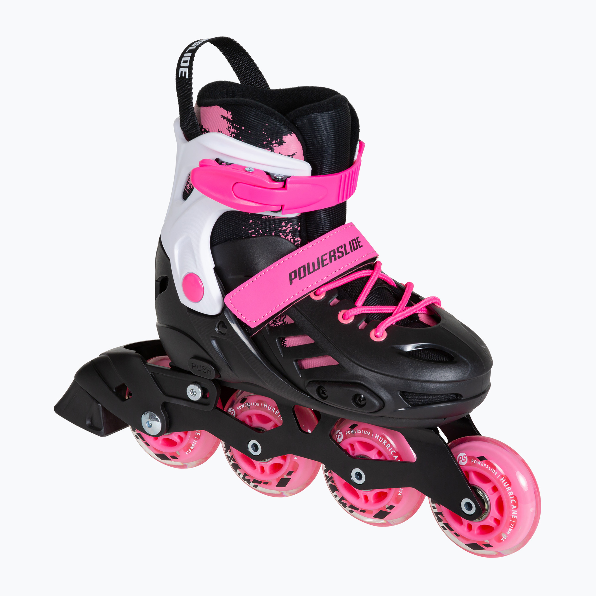 Patine cu rotile pentru copii Powerslide Khaan SQD Jr roz (Khaan SQD Jr 940670)