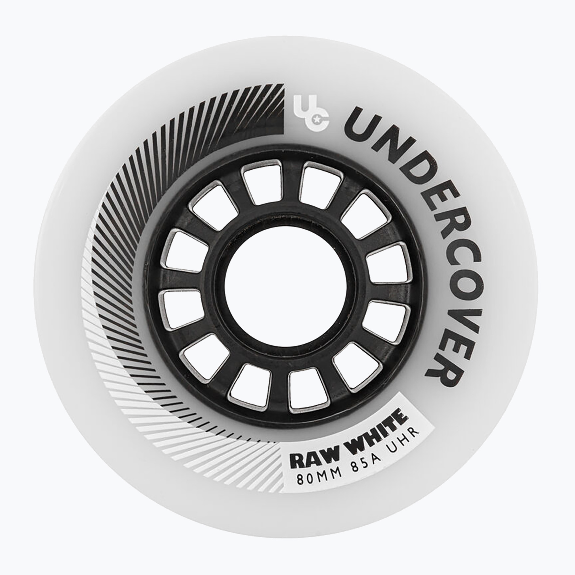 Roți pentru role UNDERCOVER WHEELS Raw 80 mm/85A 4 buc. white