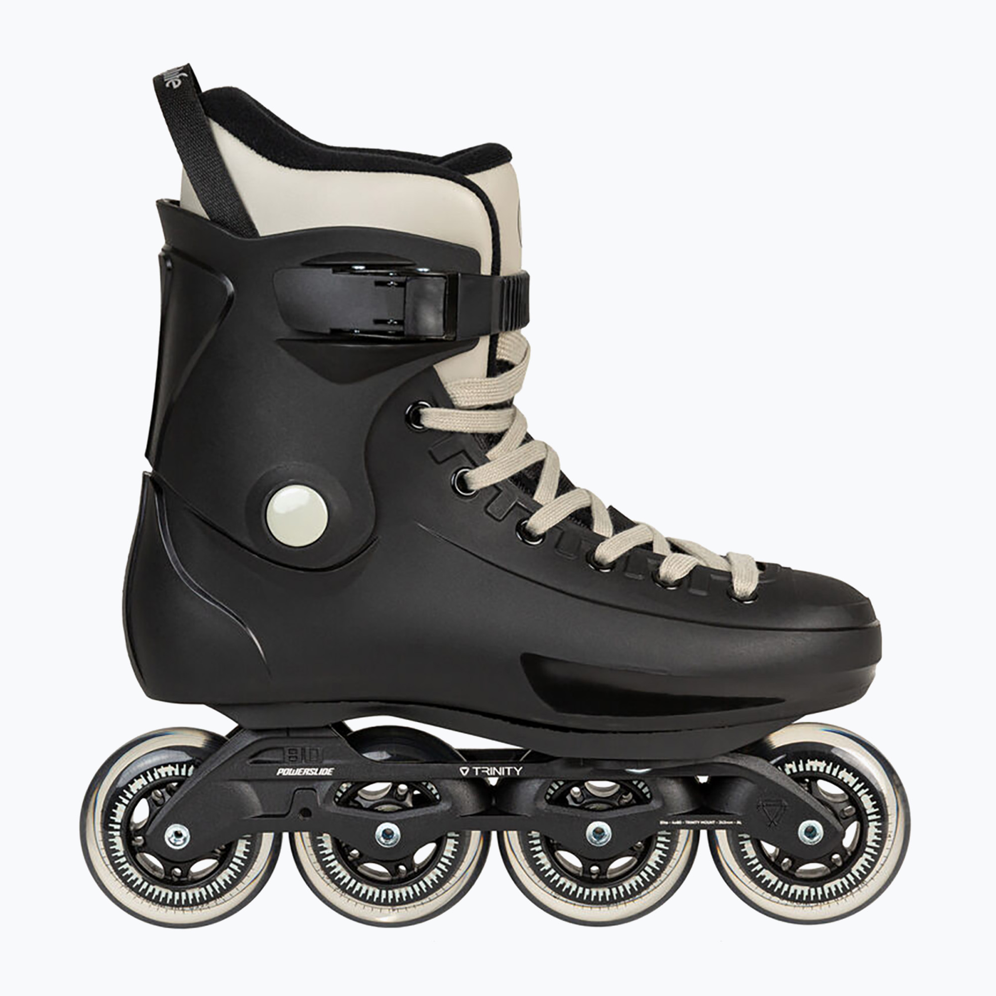 Patine cu rotile Playlife Rave 80 black trinity (Rave 80 880361)