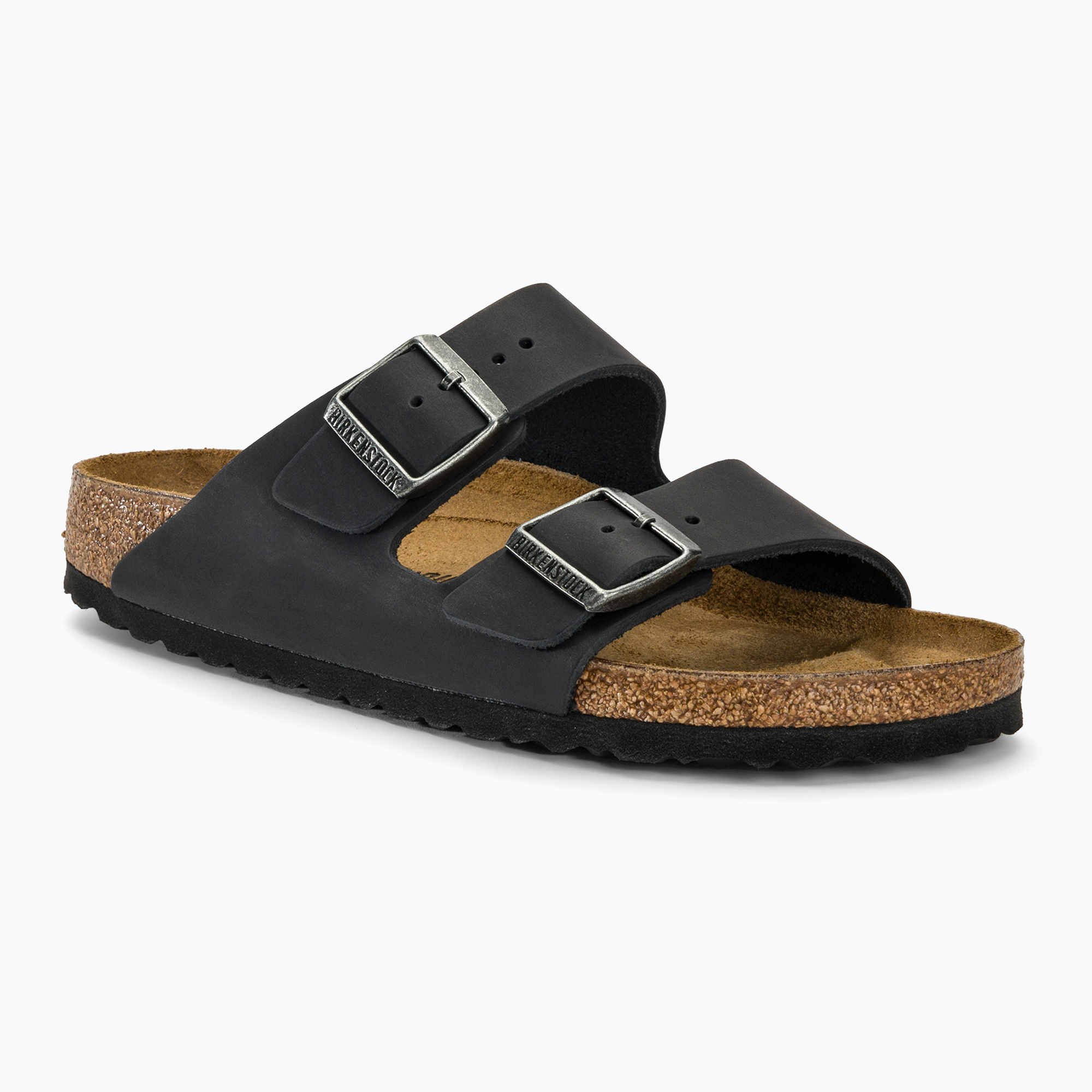 Papuci BIRKENSTOCK Arizona LEOI Narrow black (Arizona LEOI Narrow 0552113)