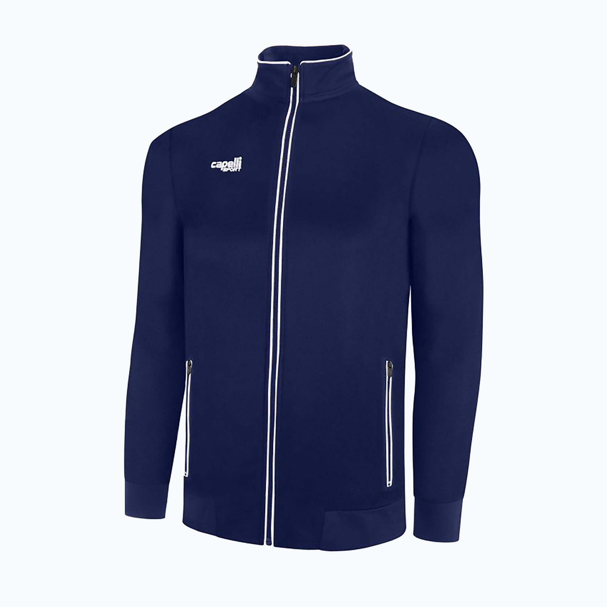 Hanorac de fotbal pentru bărbați Capelli Basics Adult Training navy/alb pentru bărbați (Basics Adult Training AGA-6674)