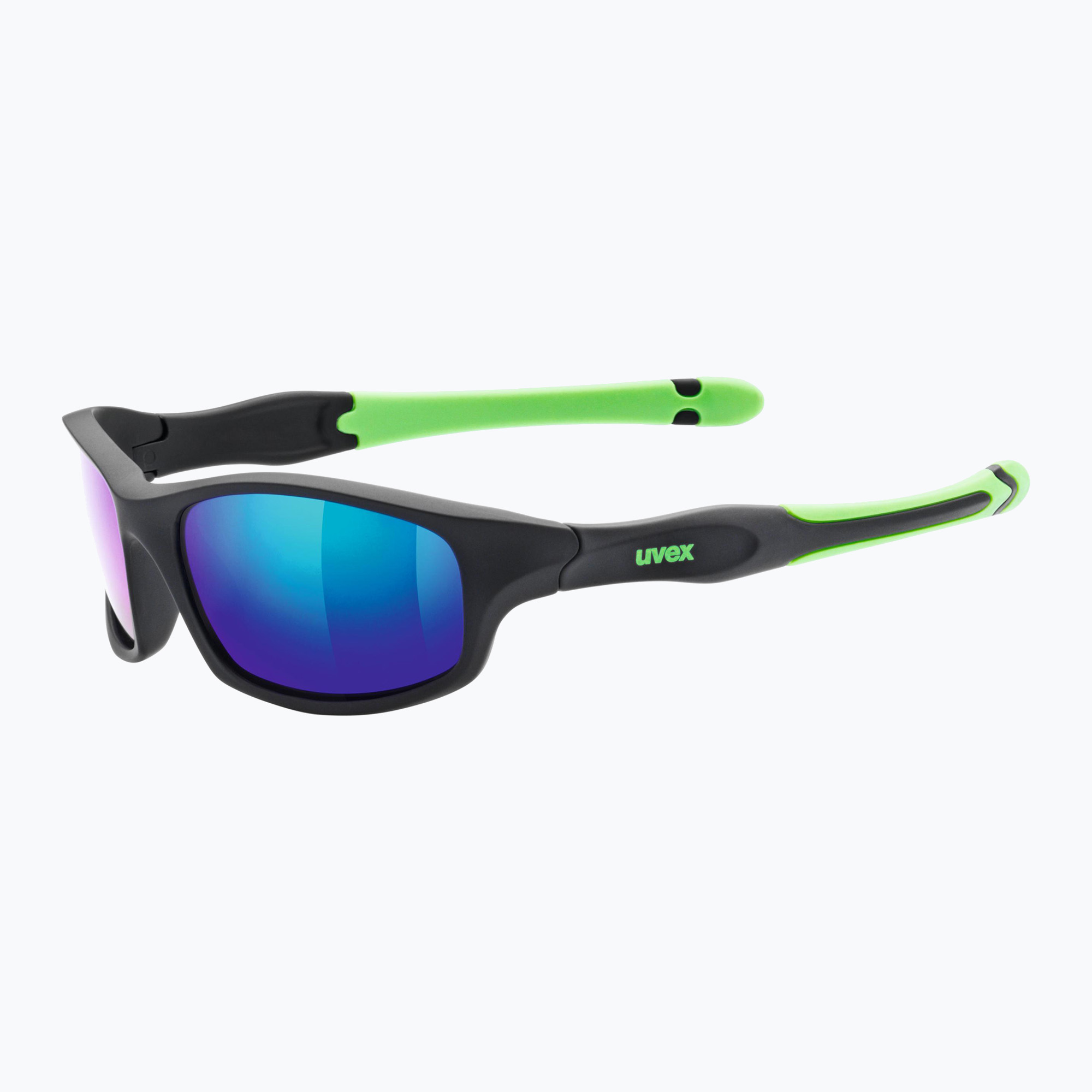 Ochelari de soare pentru copii UVEX Sportstyle 507 oglindă verde