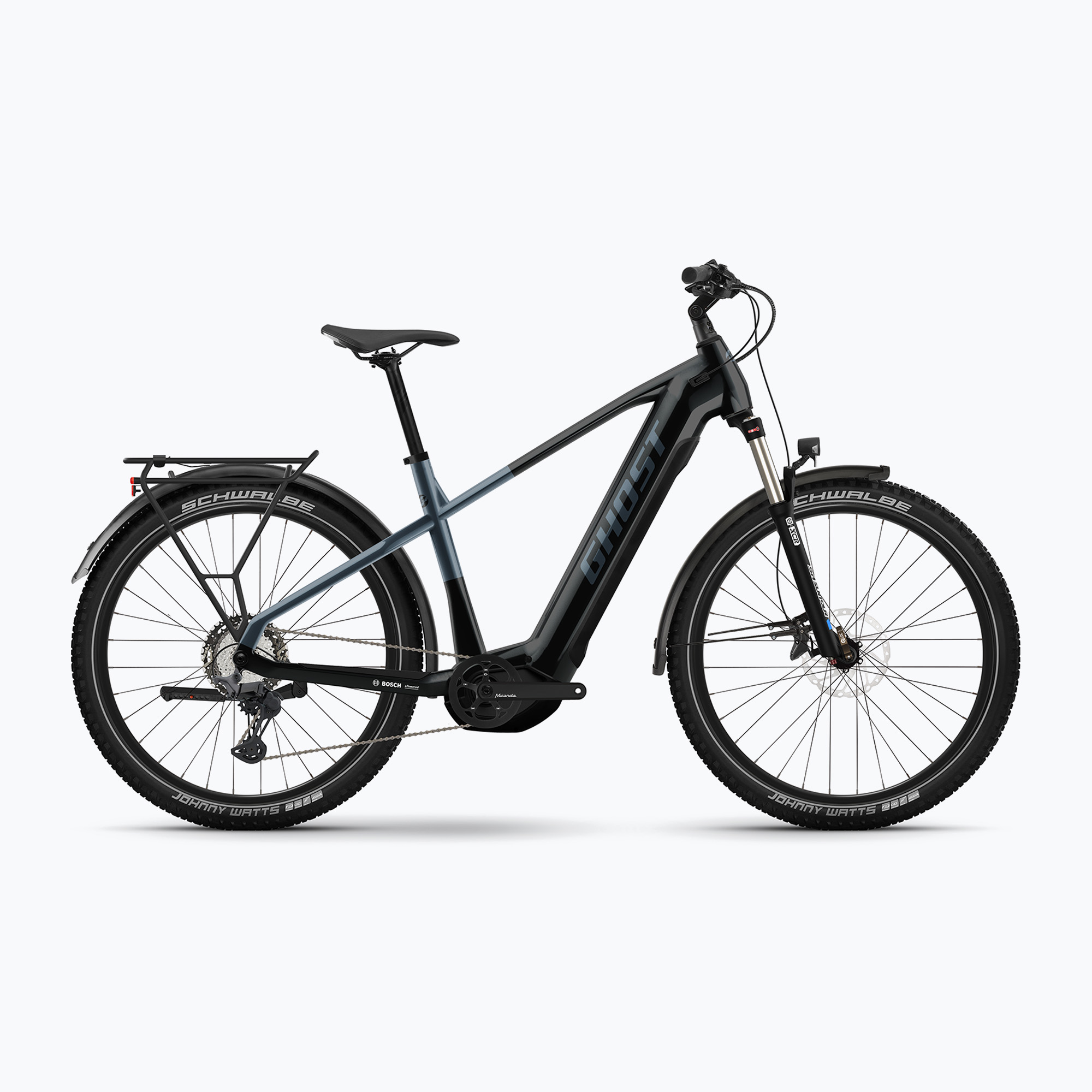 Bicicleta electrică GHOST E-Teru Advanced EQ negru/gri închis mat/lucios (E-Teru Advanced EQ 31ET1052)