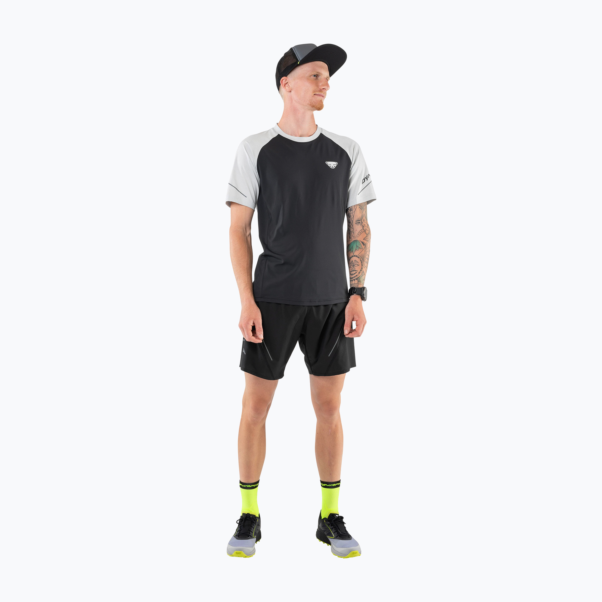 Tricou de alergare DYNAFIT Alpine Pro negru pentru bărbați 08-0000070964