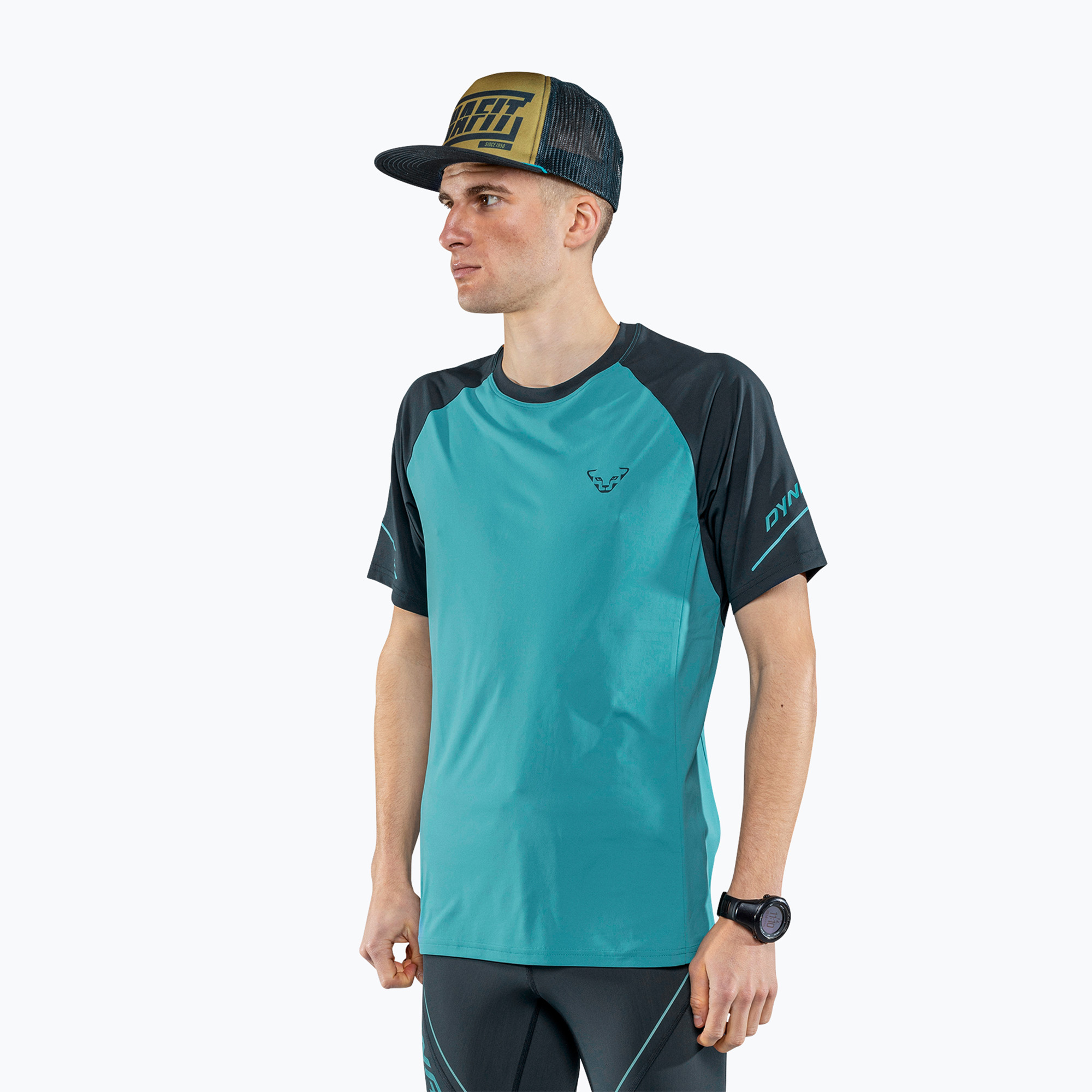 Tricou de alergat pentru bărbați DYNAFIT Alpine Pro storm blue