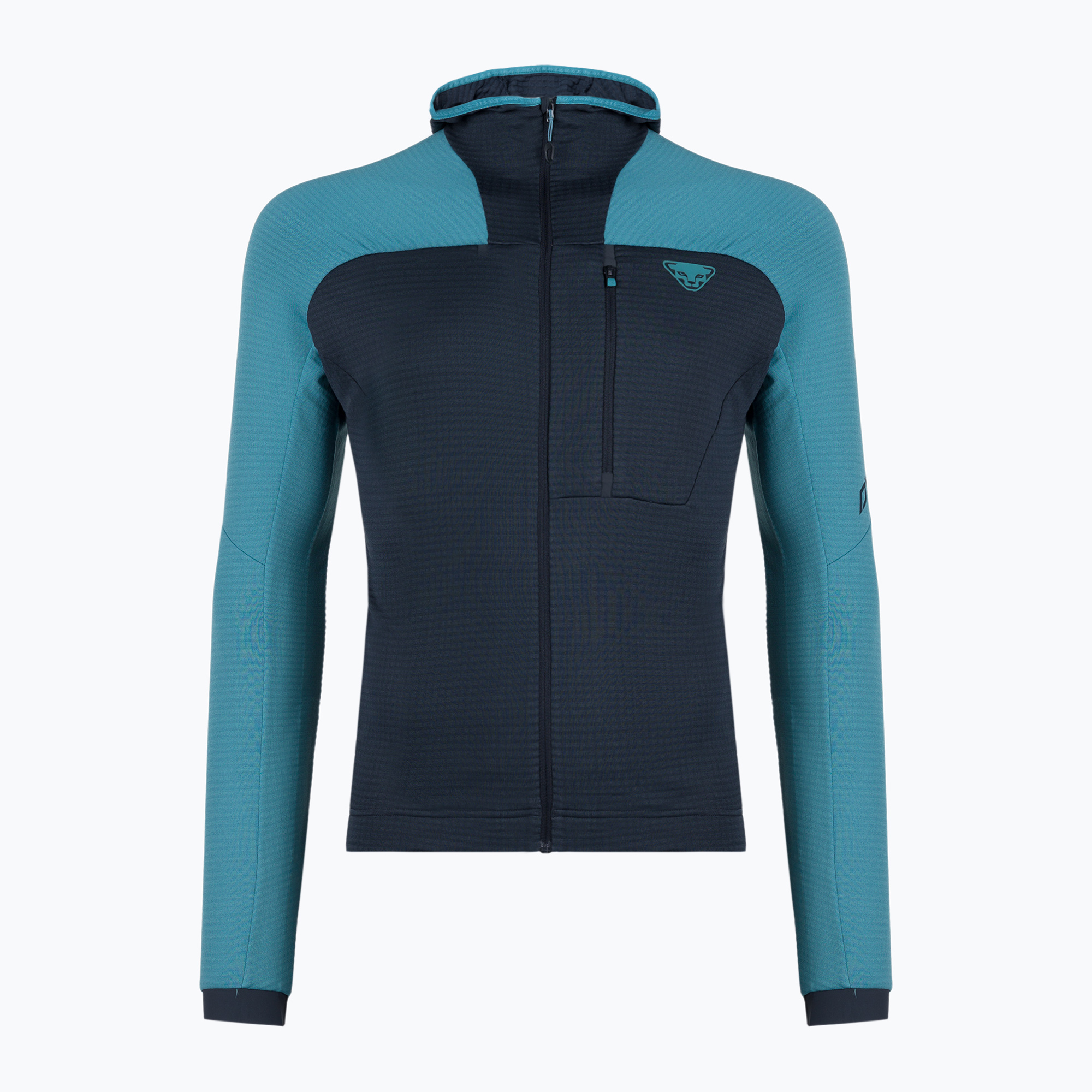 DYNAFIT Speed PTC pentru bărbați Jachetă cu glugă cu glugă albastru furtună (Speed Polartec Hooded 08-0000071494)
