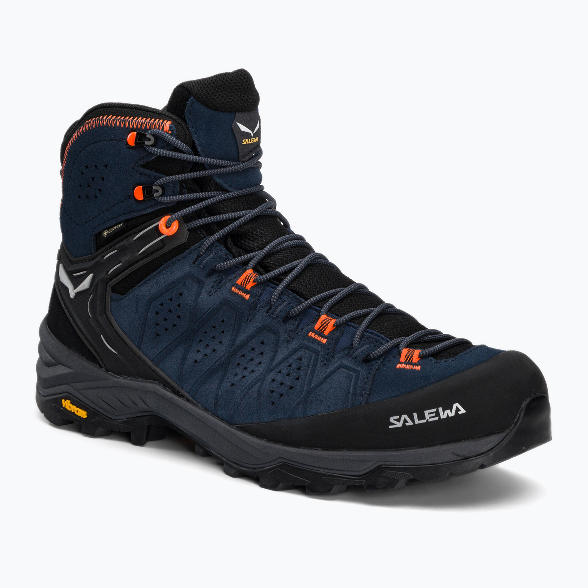 Cizme de trekking pentru bărbați Salewa Alp Trainer 2 Mid GTX albastru 00-0000061382 (Alp Trainer 2 Mid GTX 00-0000061382)