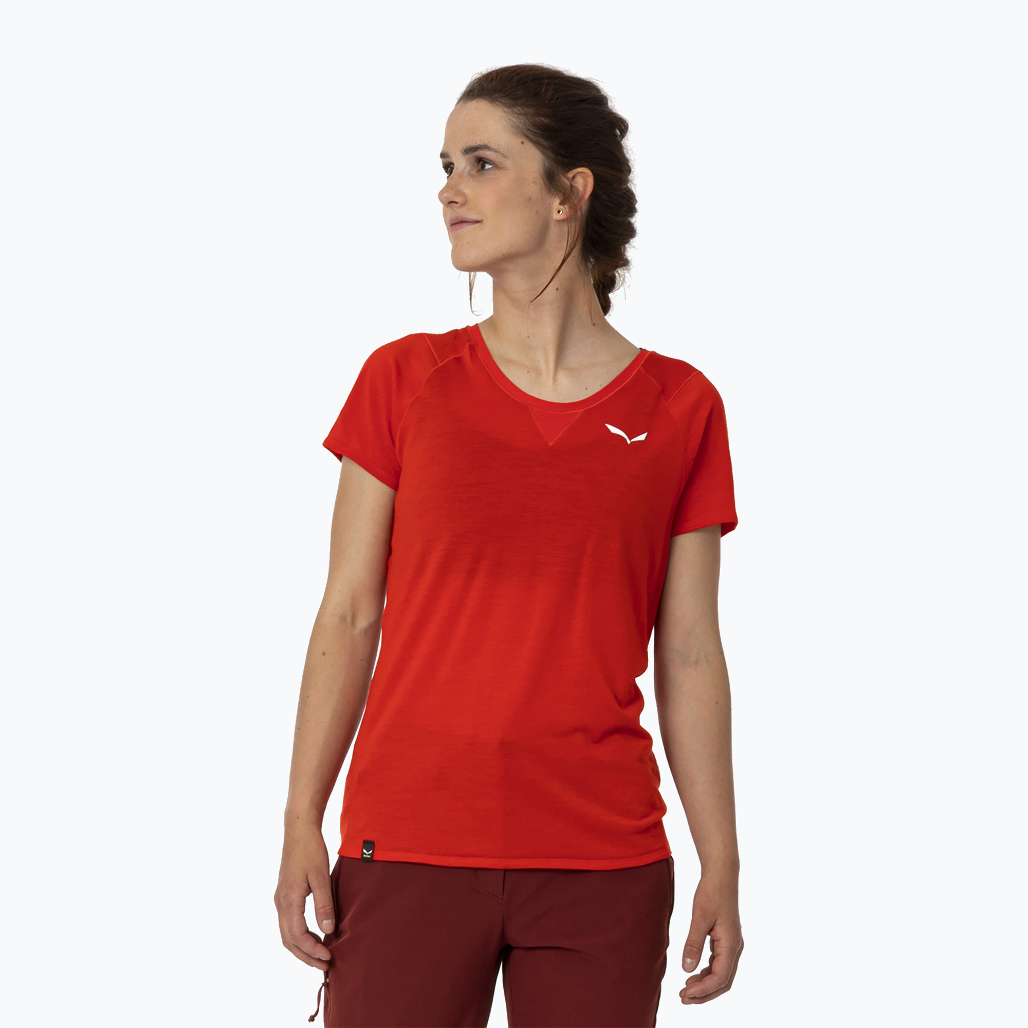 Tricou pentru femei Salewa Agner AM flame
