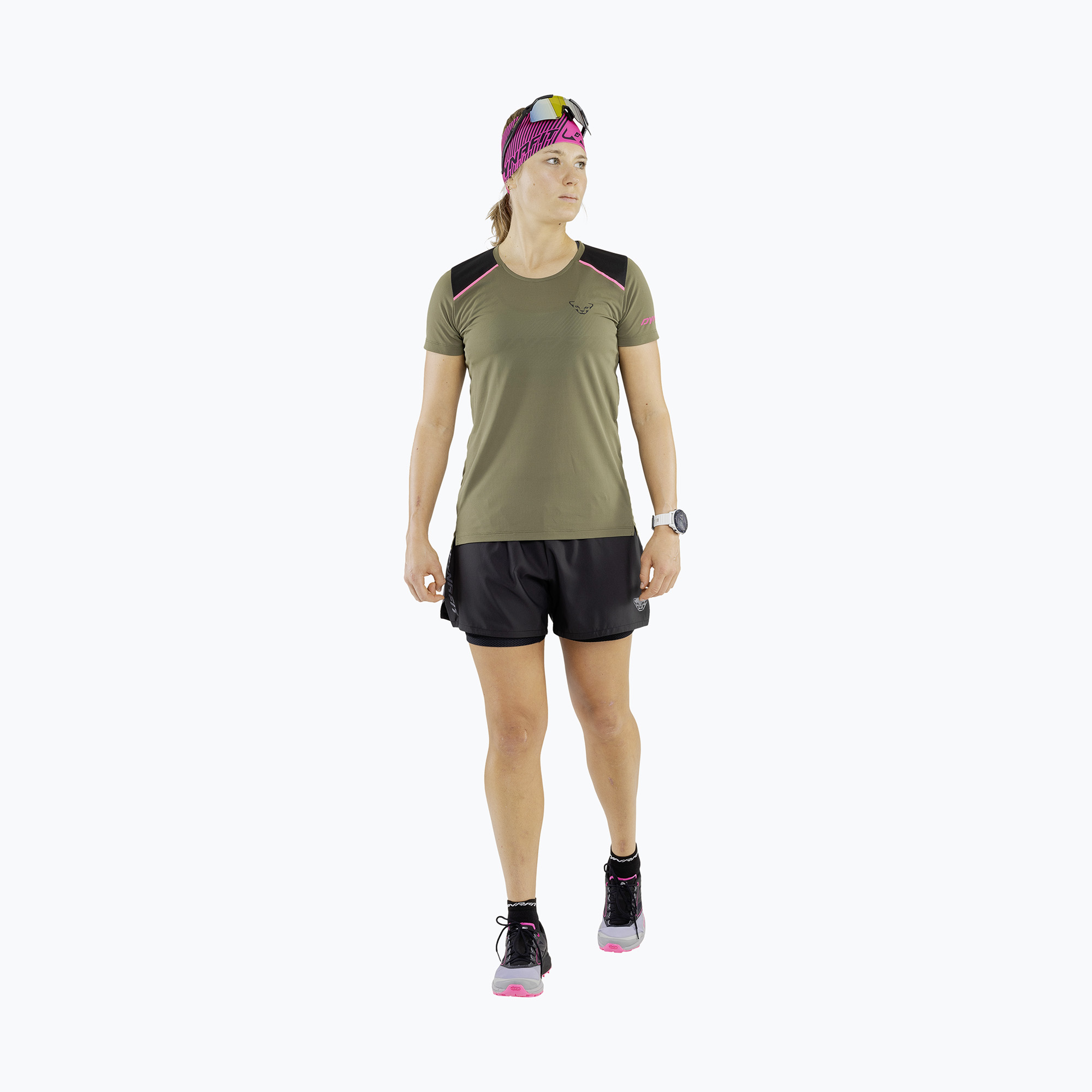 Pantaloni scurți de alergare pentru femei Dynafit Alpine Pro 2/1 negru 08-0000071644 (Alpine Pro 2/1 08-0000071644)
