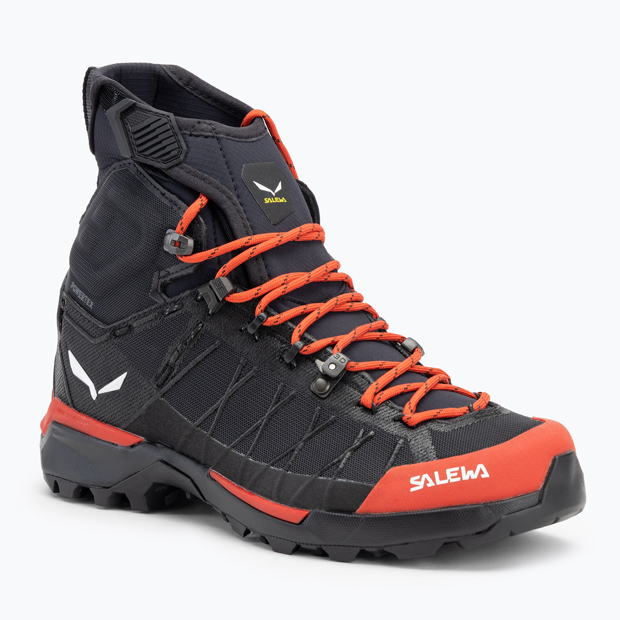 Încălțăminte de trekking pentru femei Salewa Ortles Light Mid PTX flame/black