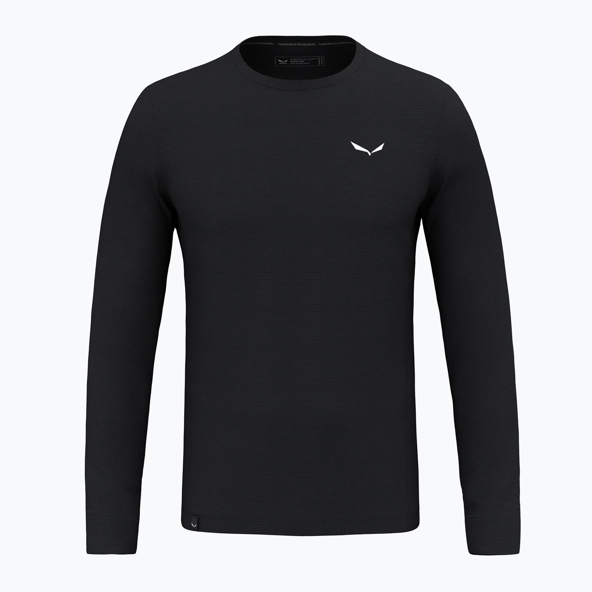 Longsleeve de trekking pentru bărbați Salewa Puez Dry black out (Puez Dry 00-0000028864)