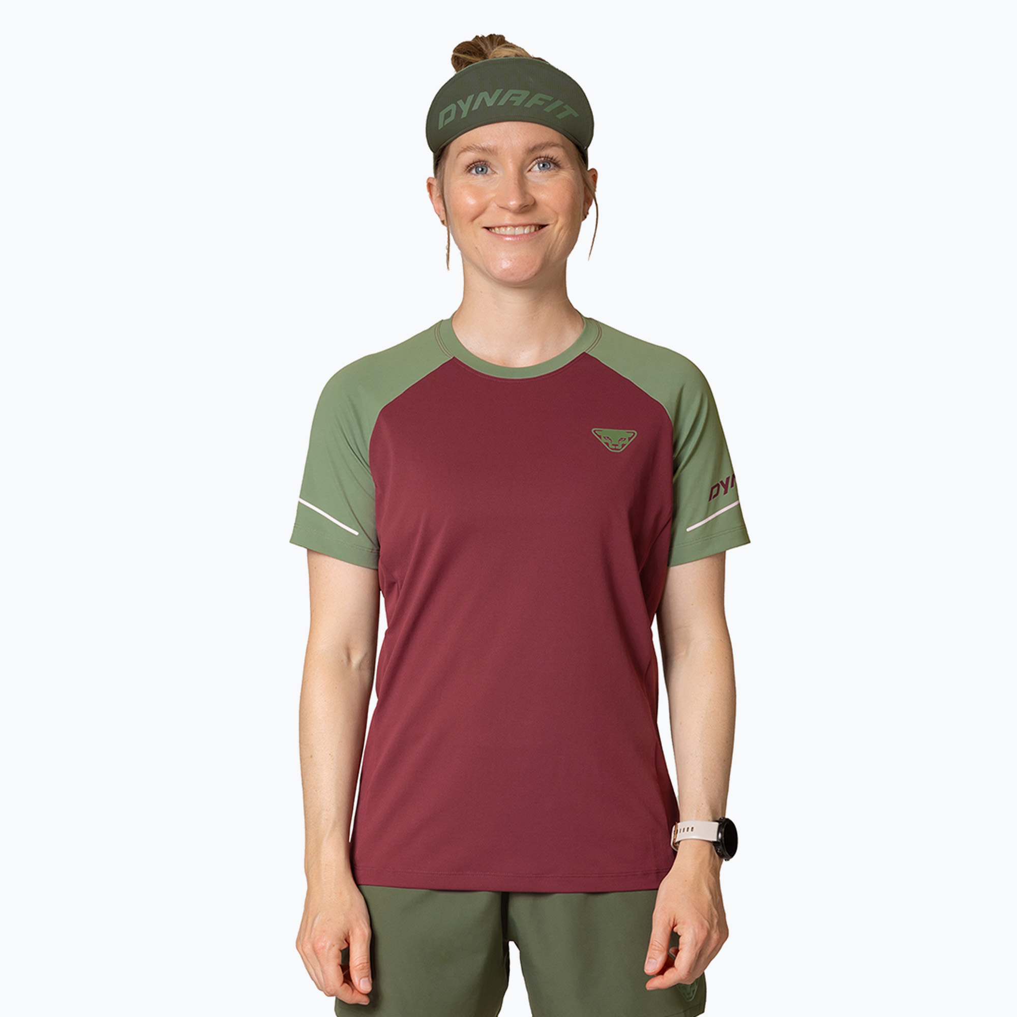 Tricou de alergare pentru femei DYNAFIT Alpine Pro burgundy (Alpine Pro 08-0000070965)
