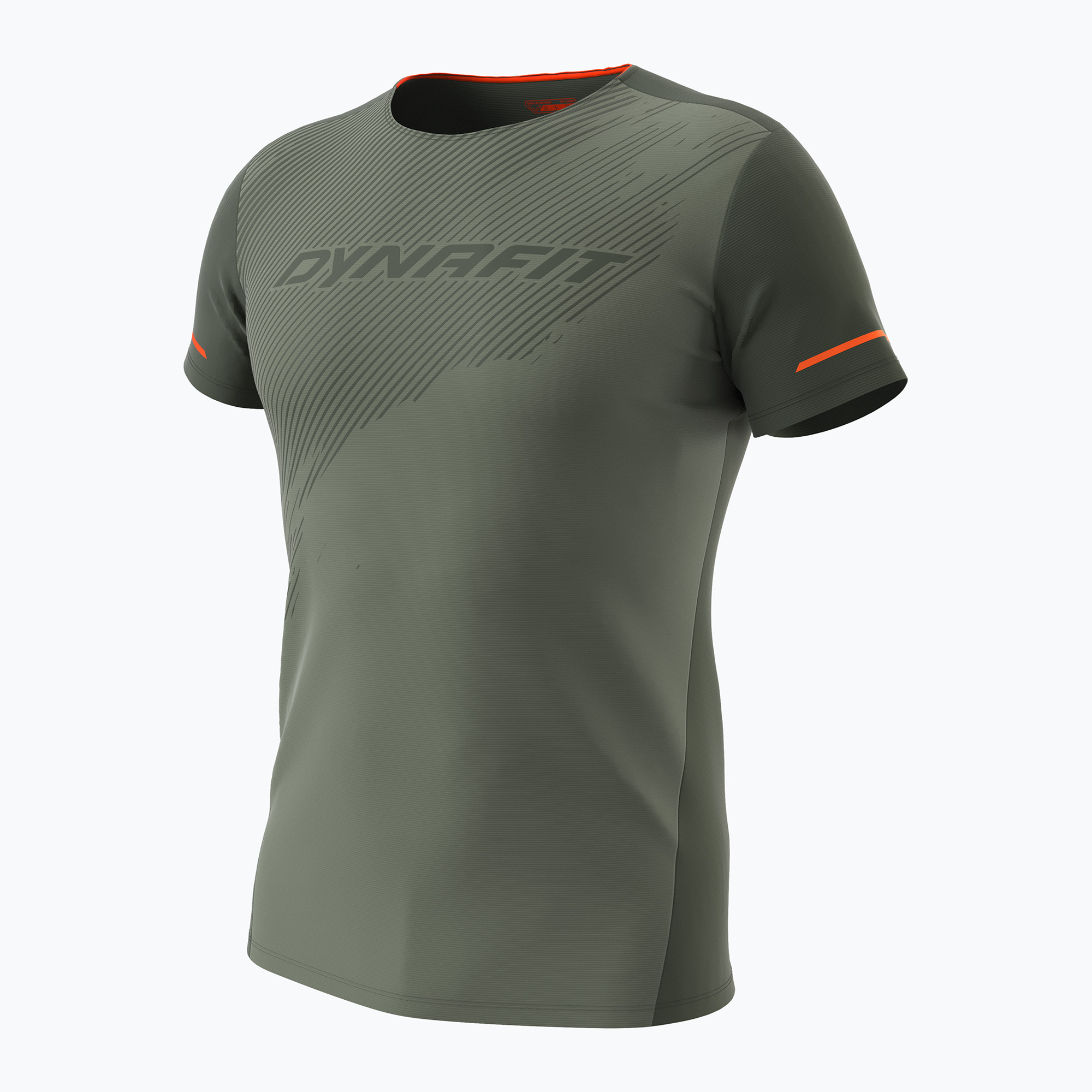 Tricou de alergat pentru bărbați DYNAFIT Alpine 2 sage (Alpine 2 08-0000071456)