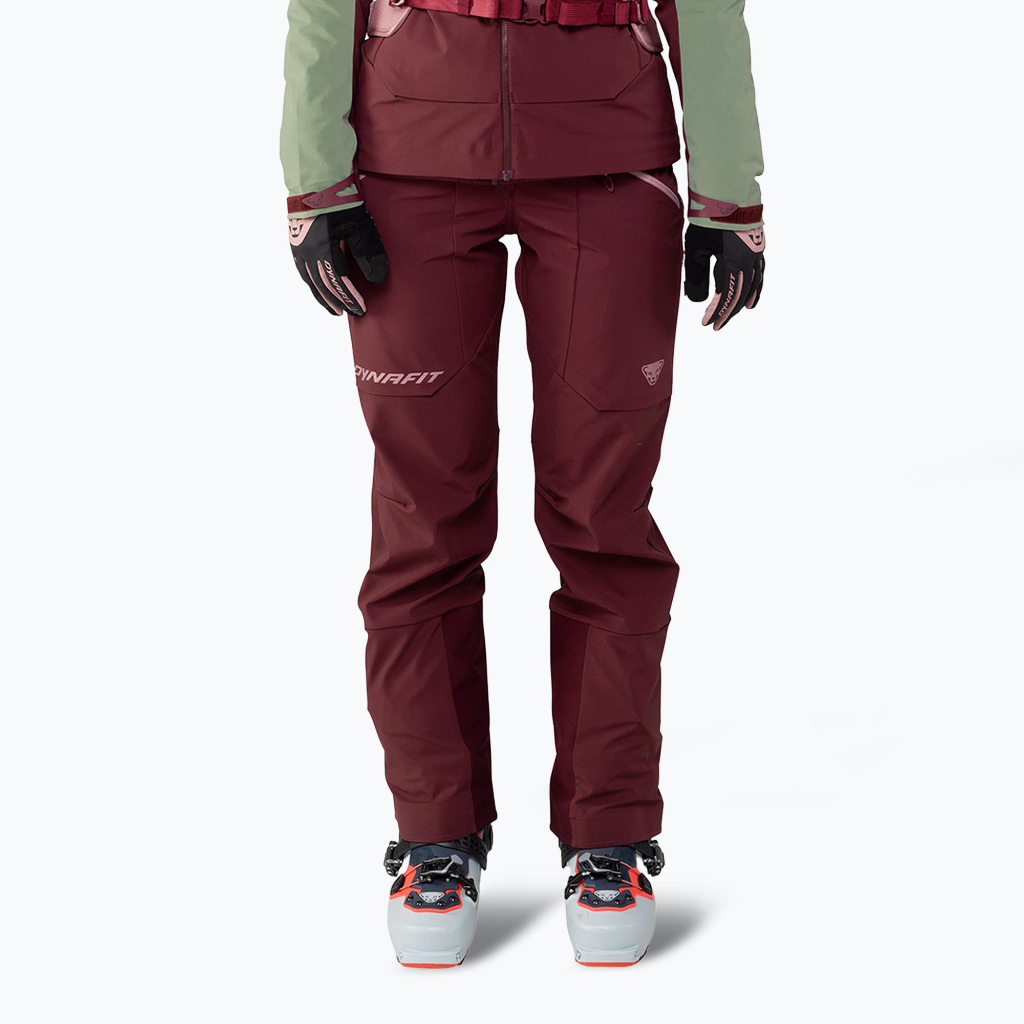 Pantaloni de schi pentru femei DYNAFIT Radical Softshell port royal (Radical Softshell 08-0000071769)