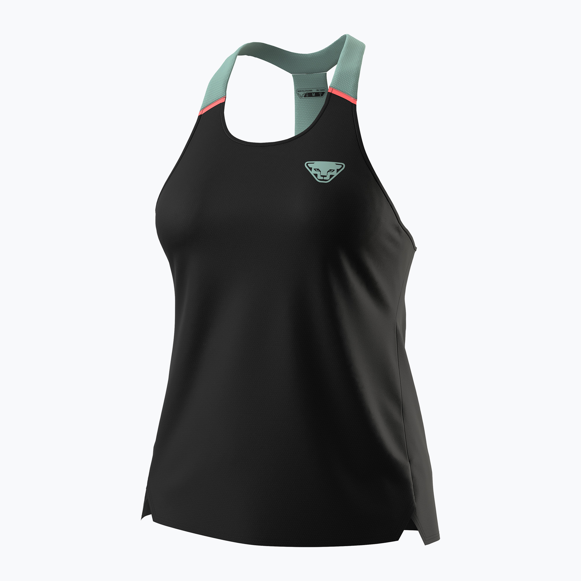 Tank top de alergare pentru femei DYNAFIT Sky Tank black out jadelite