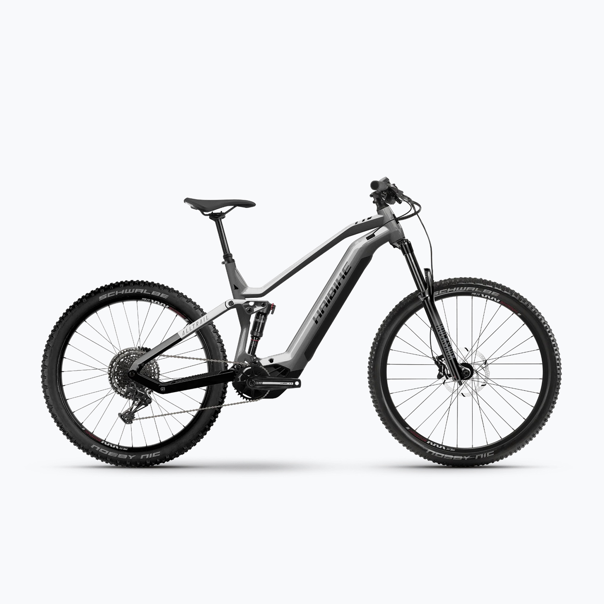Haibike Alltrail 7 720 Wh platinium/negru lucios biciclete electrice Haibike Alltrail 7 720 Wh platinium/negru lucios