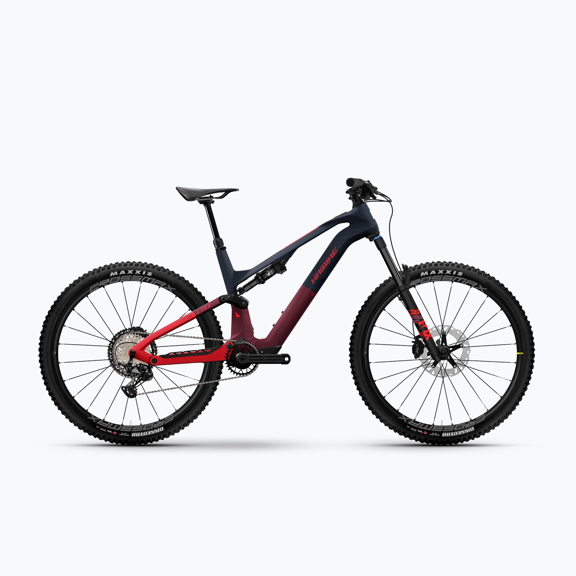 Haibike Lyke Lyke CF 11 430 Wh bicicletă electrică royal/roșu/tuscan mată (Lyke CF 11 45812440)