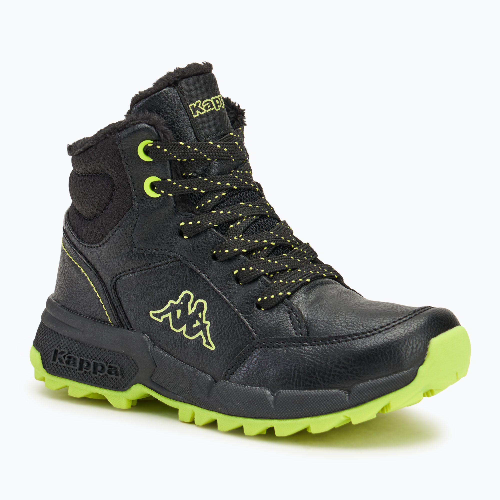 Încălțăminte pentru copii Kappa Grane black/lime (Grane 260904K-1133)
